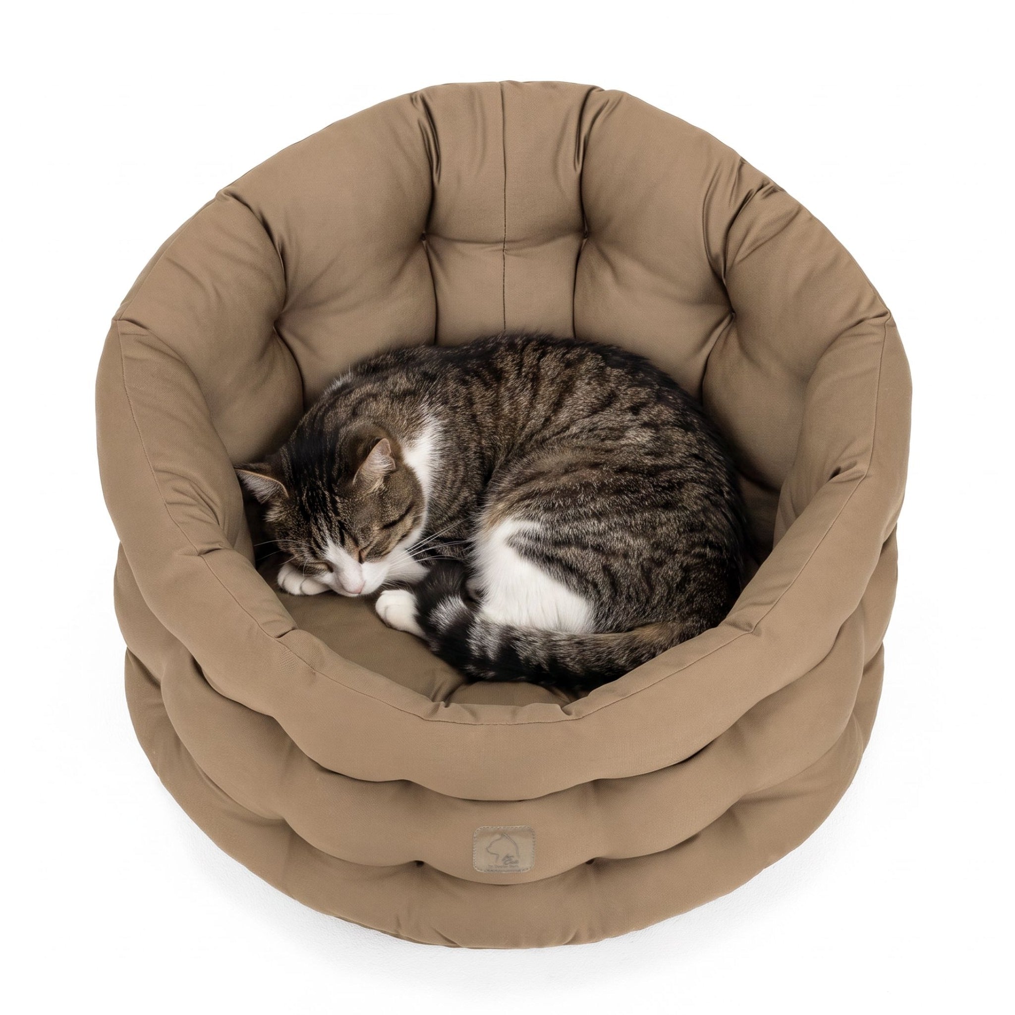 4cats by Doctor Bark Katzenbett Deluxe für Kater – Katerbett, waschbar bis 95 °C, Made in Germany | Der Rückzugsort, den dein Kater wirklich braucht - Woofshack