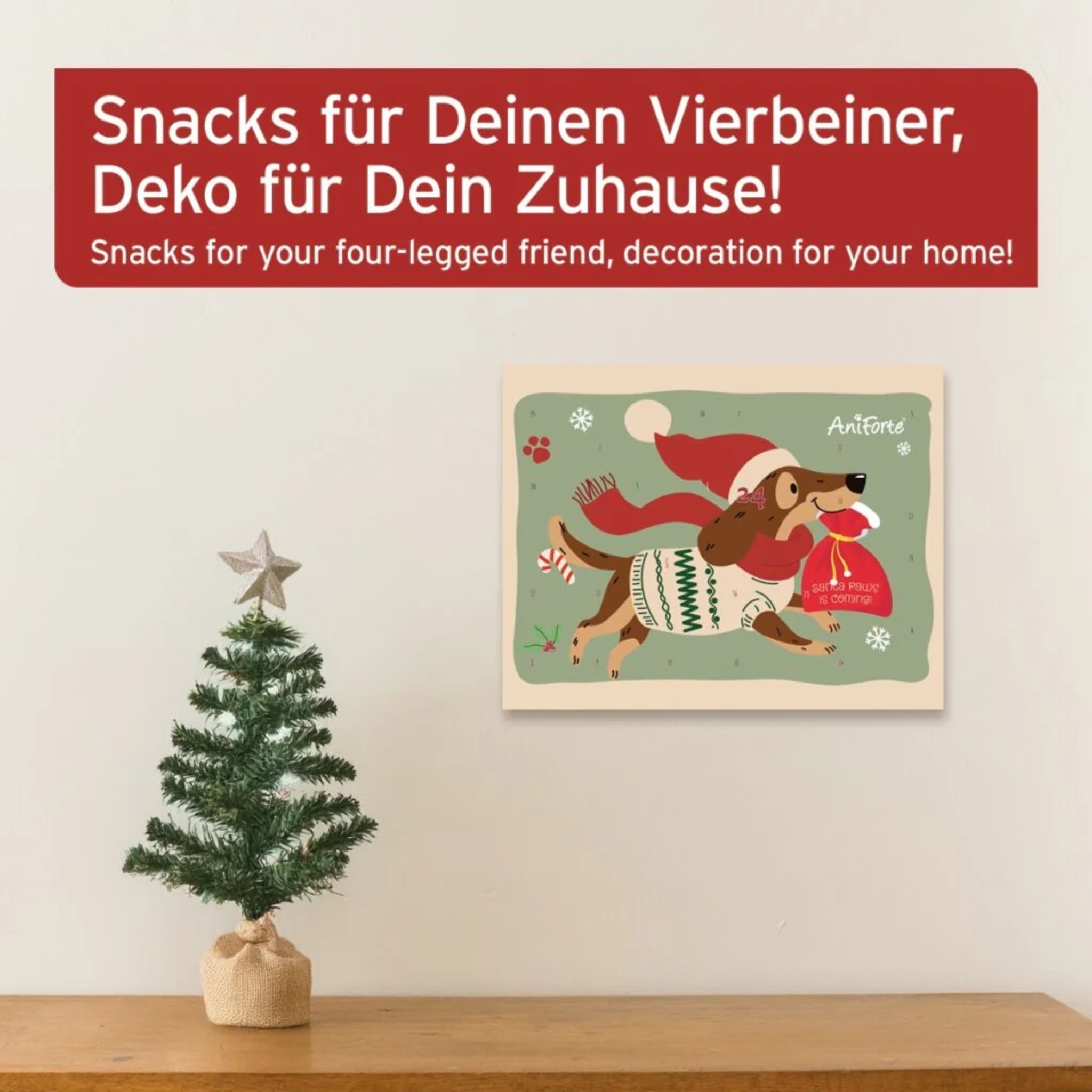 AniForte Adventskalender 2025 für Hunde - Woofshack