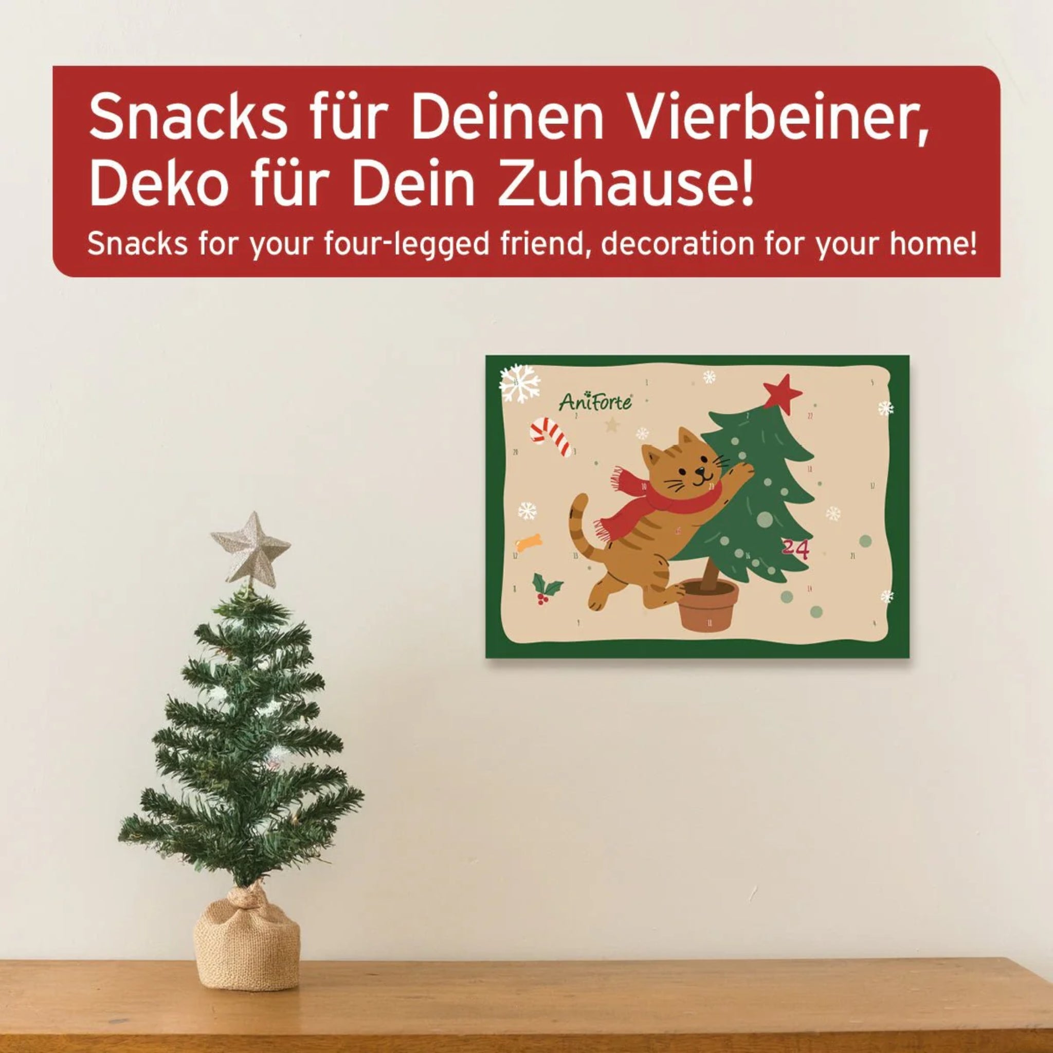 AniForte Adventskalender 2025 für Katzen - Woofshack