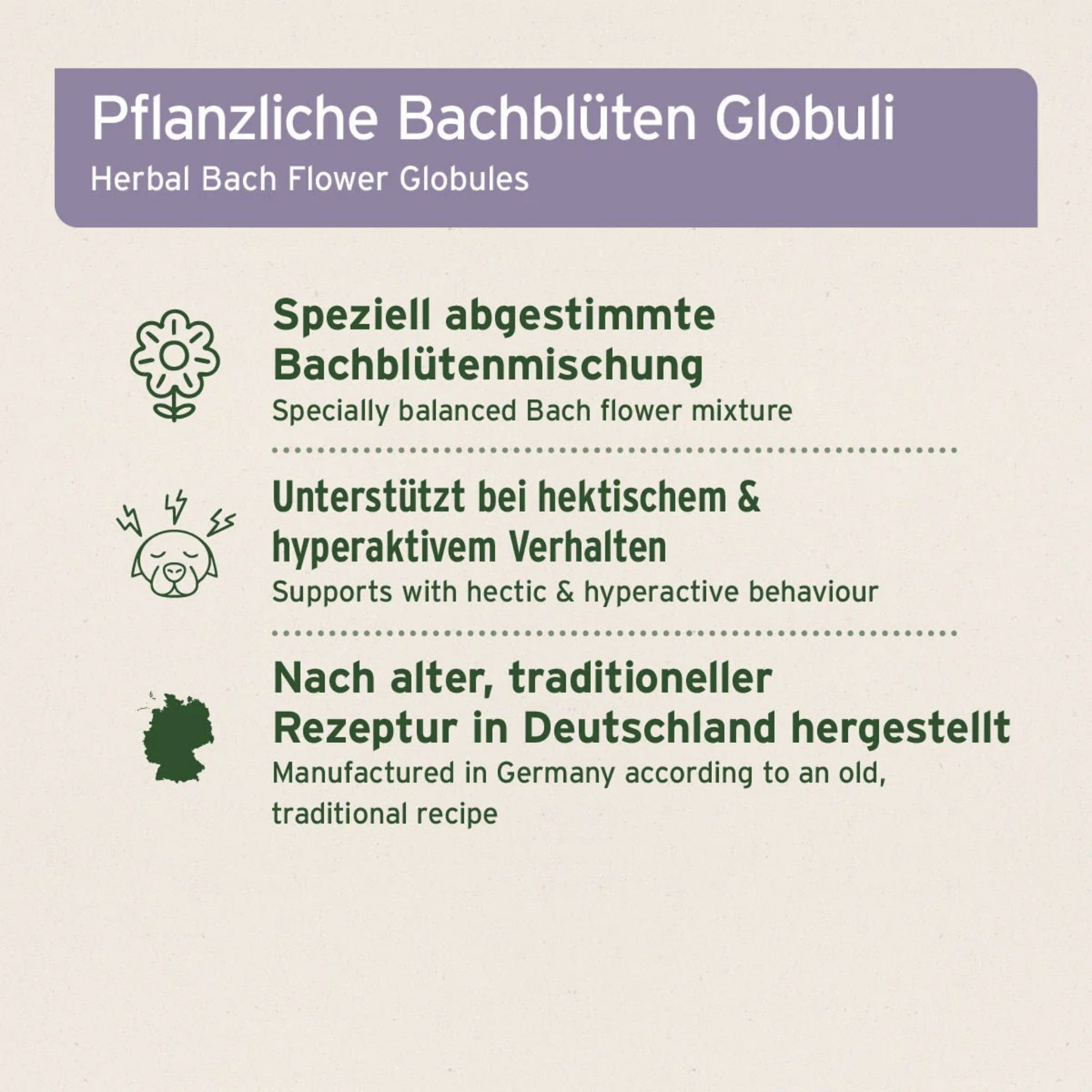AniForte Bachblüten Vervain Überdreht - Globuli - Woofshack