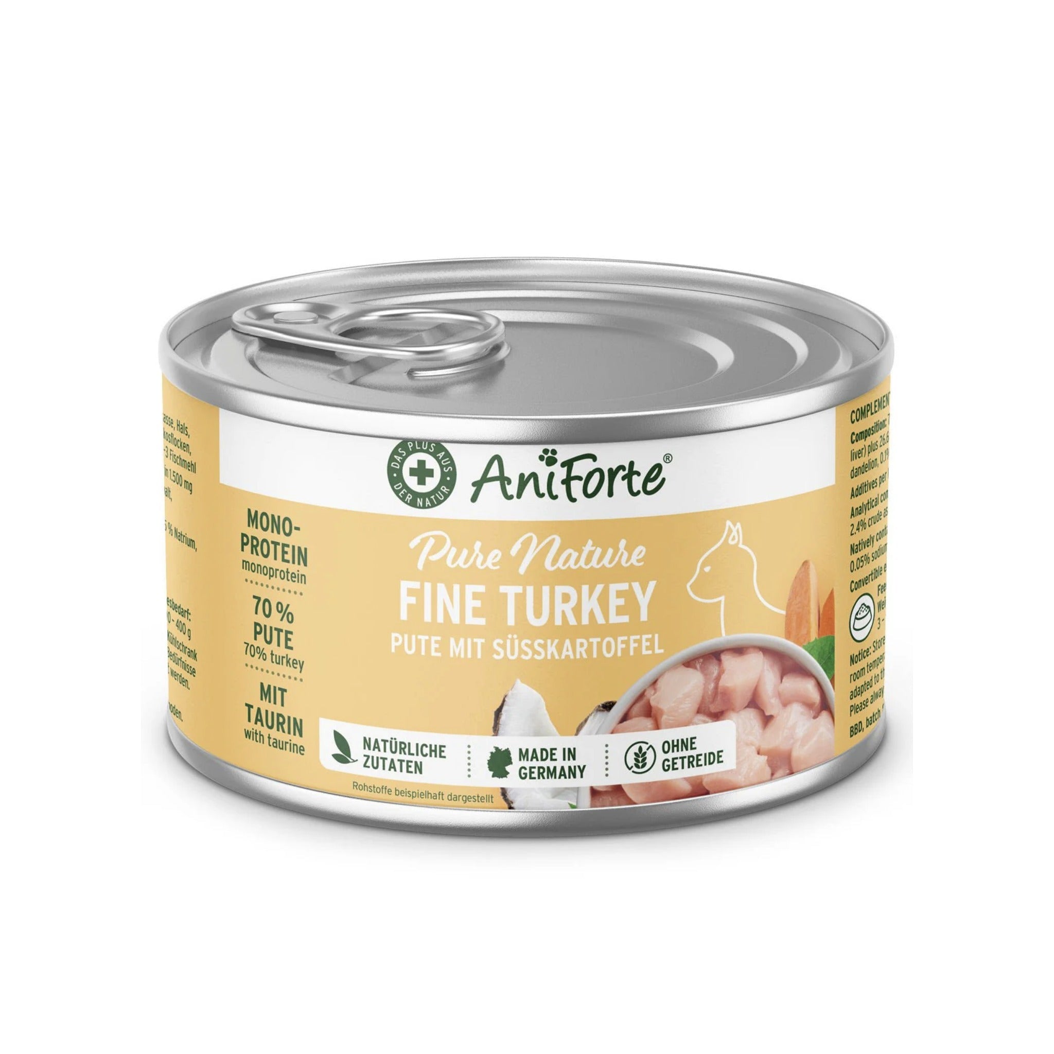 AniForte Fine Turkey Katzen Nassfutter - Woofshack