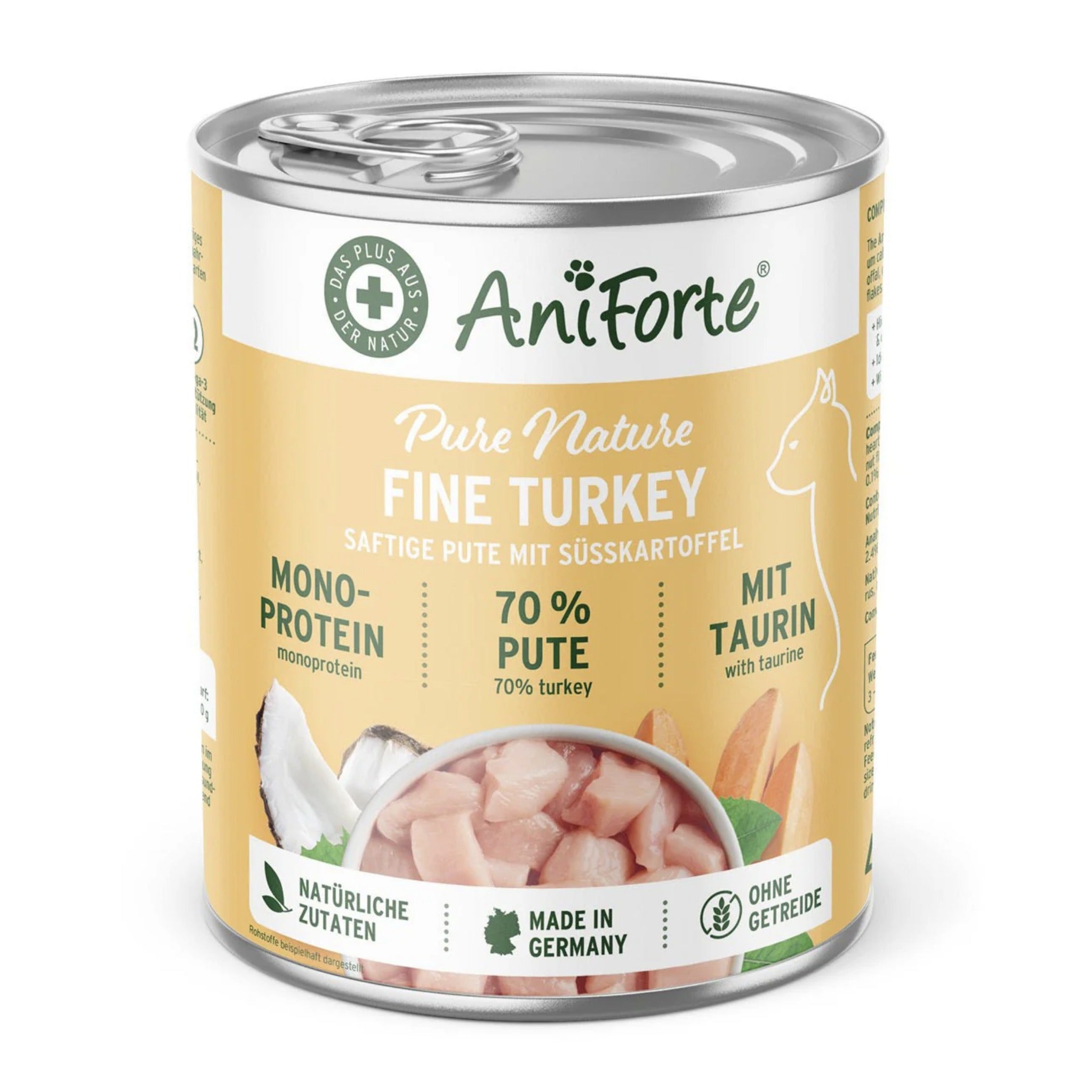 AniForte Fine Turkey Katzen Nassfutter - Woofshack