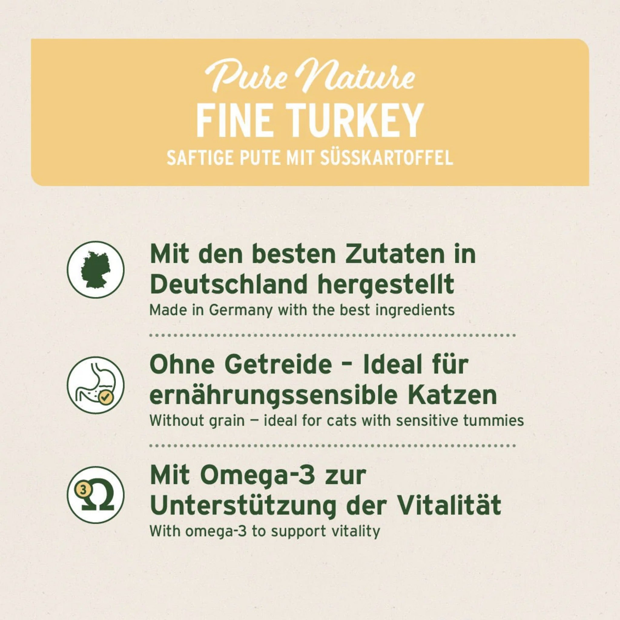 AniForte Fine Turkey Katzen Nassfutter - Woofshack