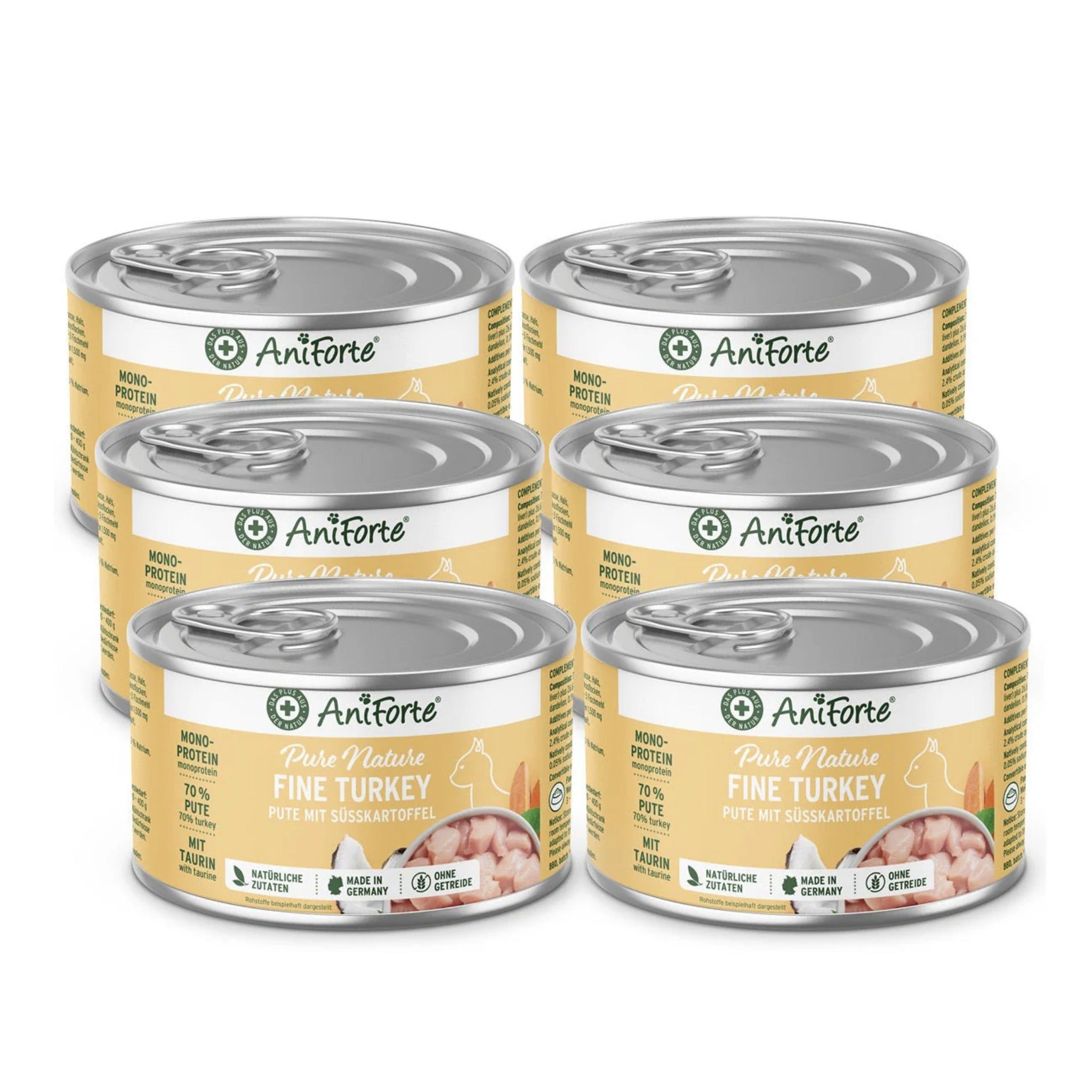 AniForte Fine Turkey Katzen Nassfutter - Woofshack