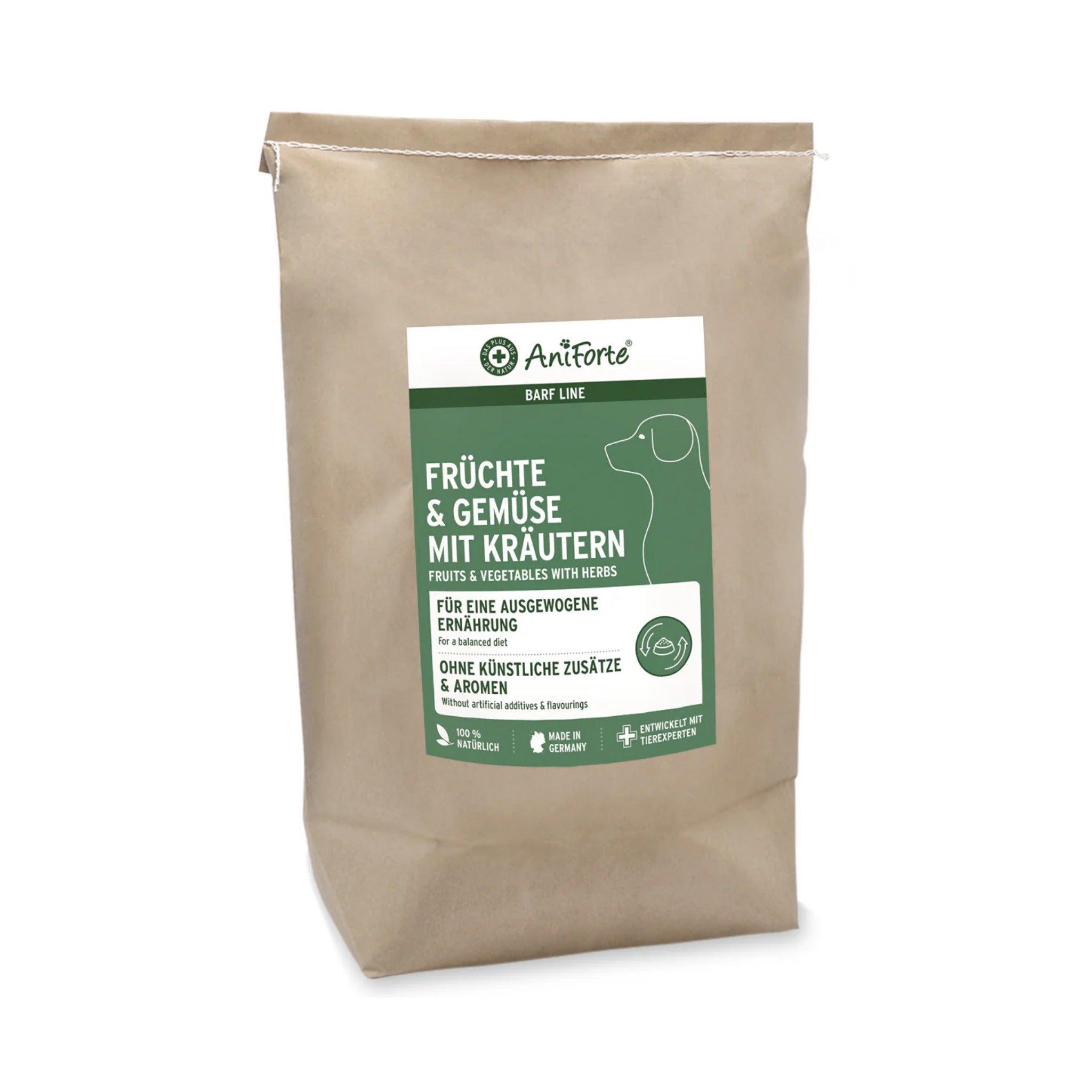 AniForte Früchte & Gemüse mit Kräutern, Flocken für Hunde - Woofshack