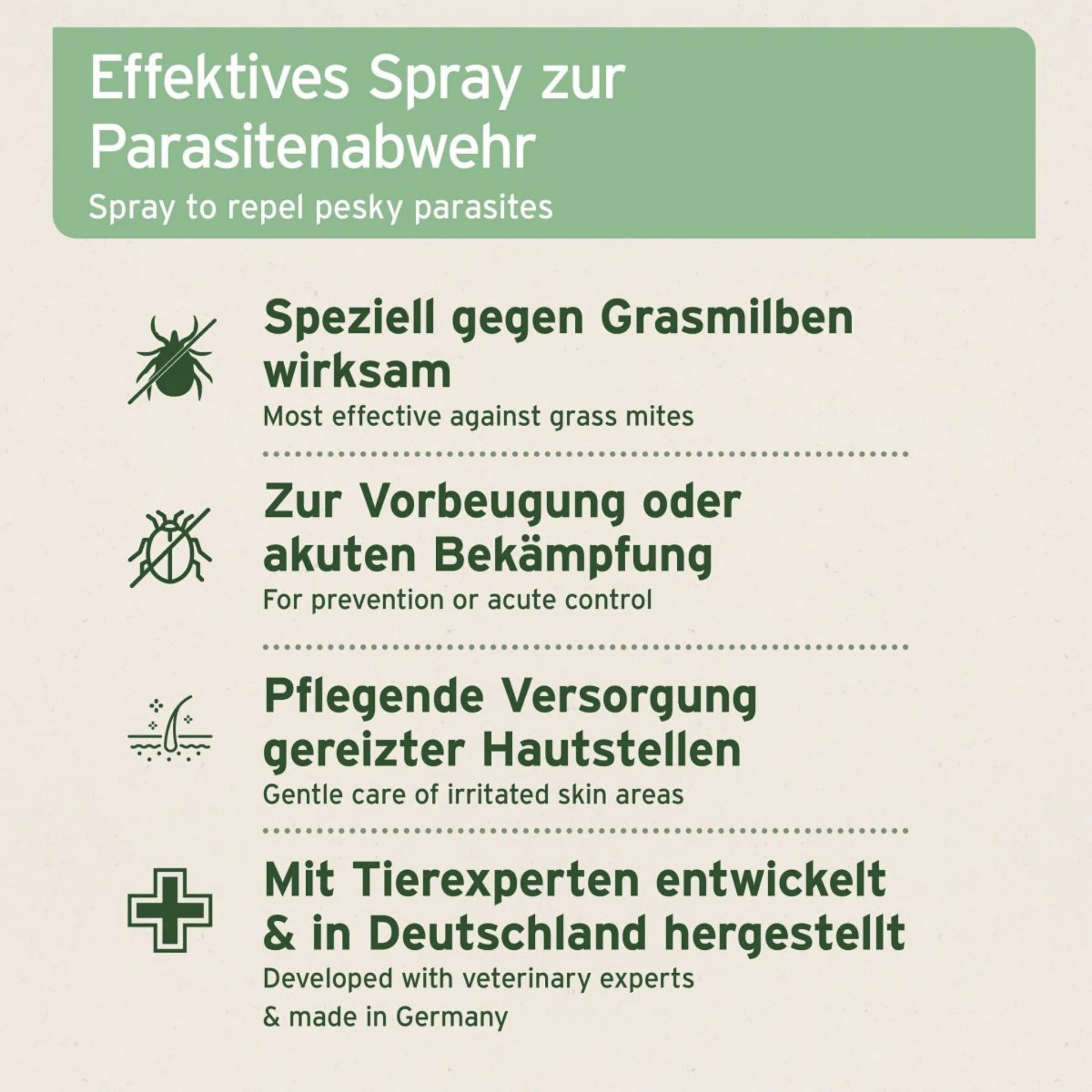 AniForte Grasmilben - EX Spray für Hunde - Woofshack