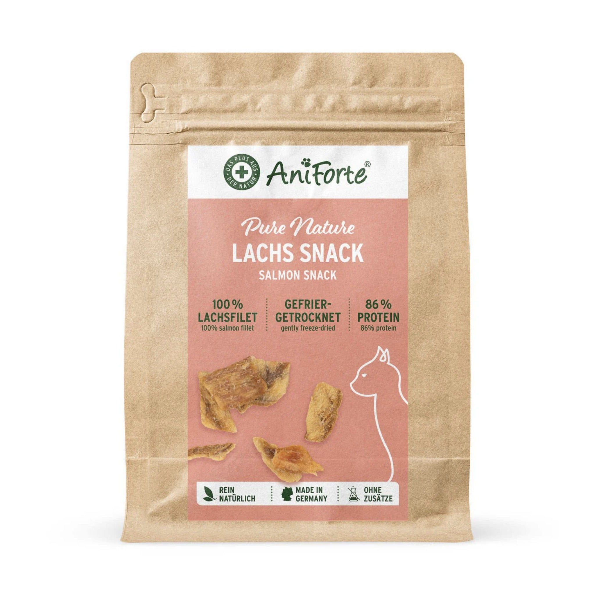 AniForte Lachs Snack für Katzen - Woofshack