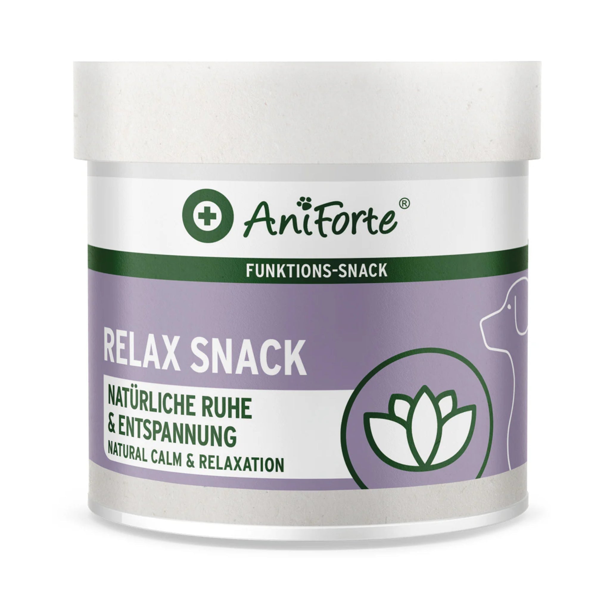 AniForte Relax - Snack für Hunde – Natürliche Beruhigung mit Hähnchen & Kräutern - Woofshack