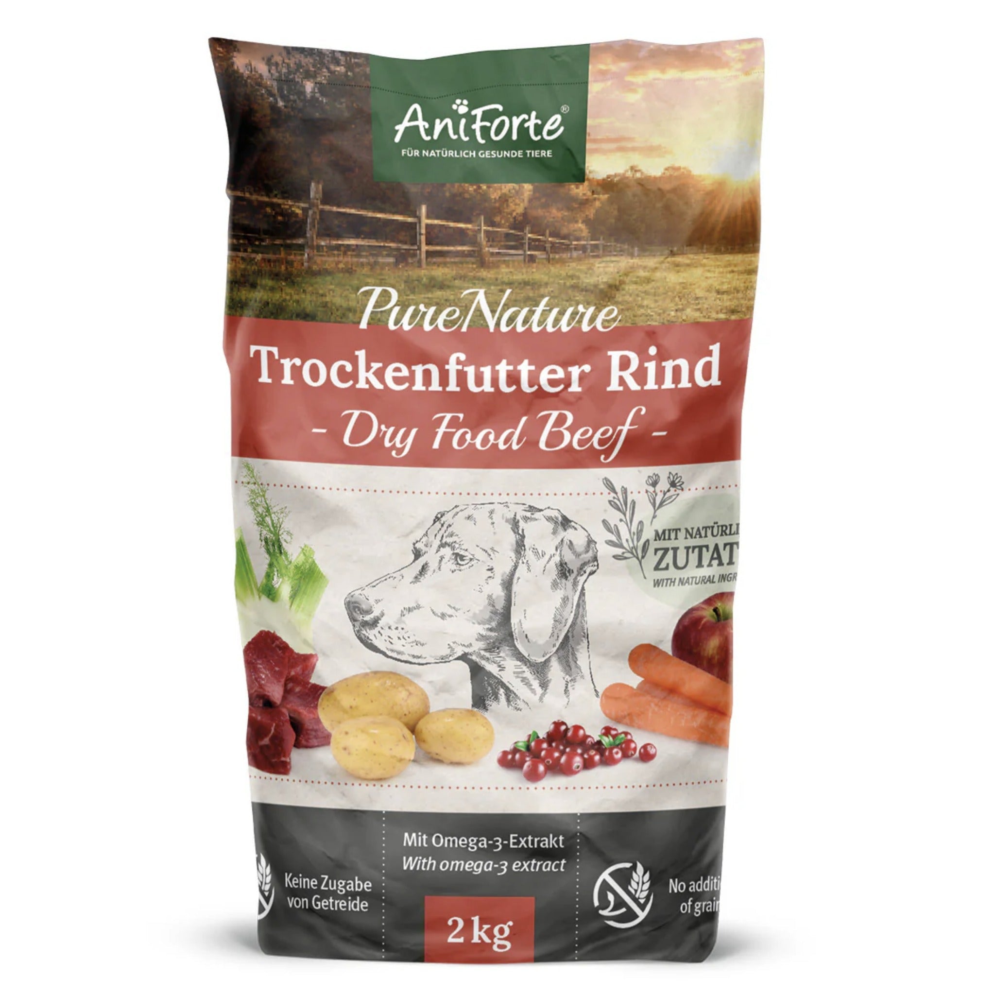 AniForte Rind Hunde Trockenfutter - Woofshack