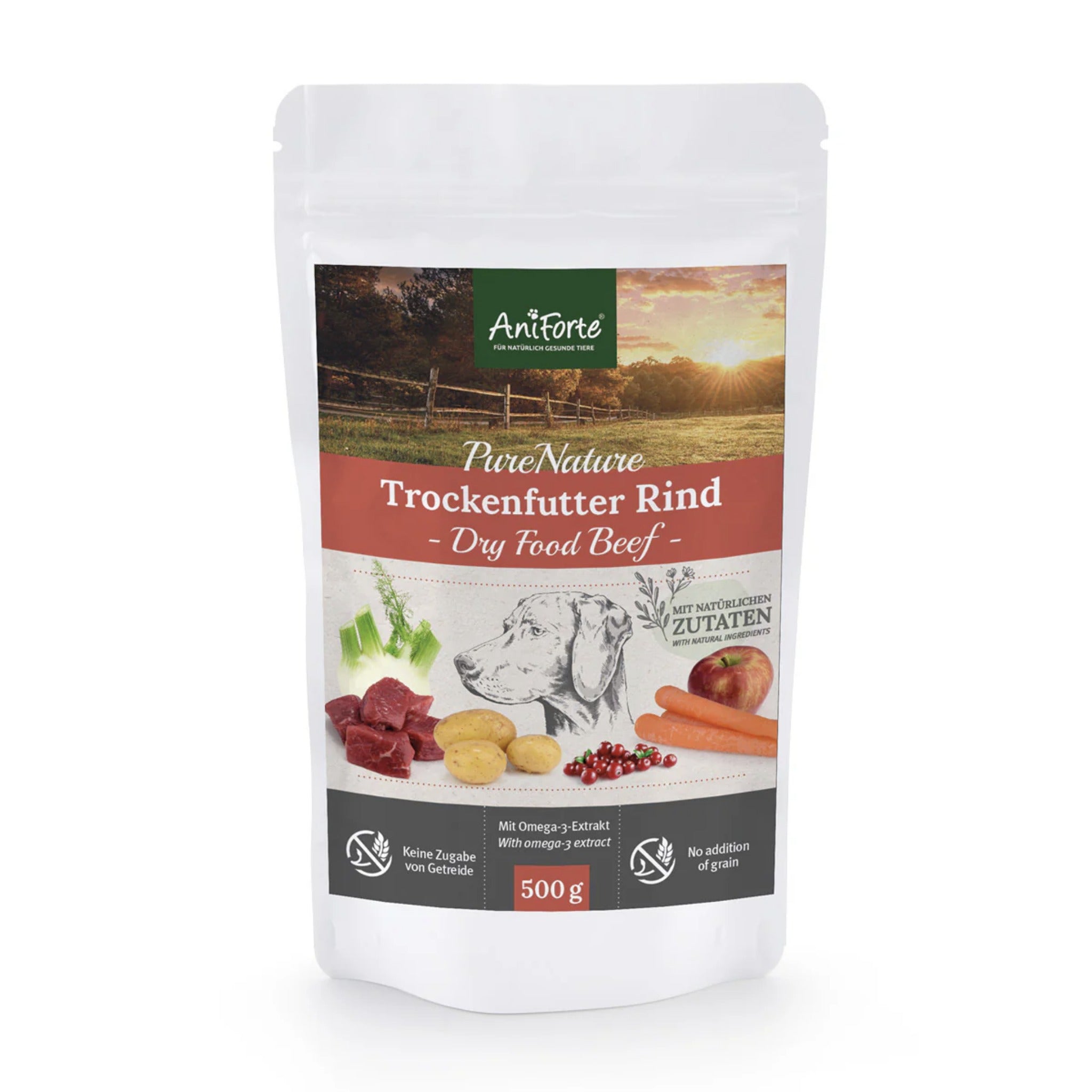 AniForte Rind Hunde Trockenfutter - Woofshack