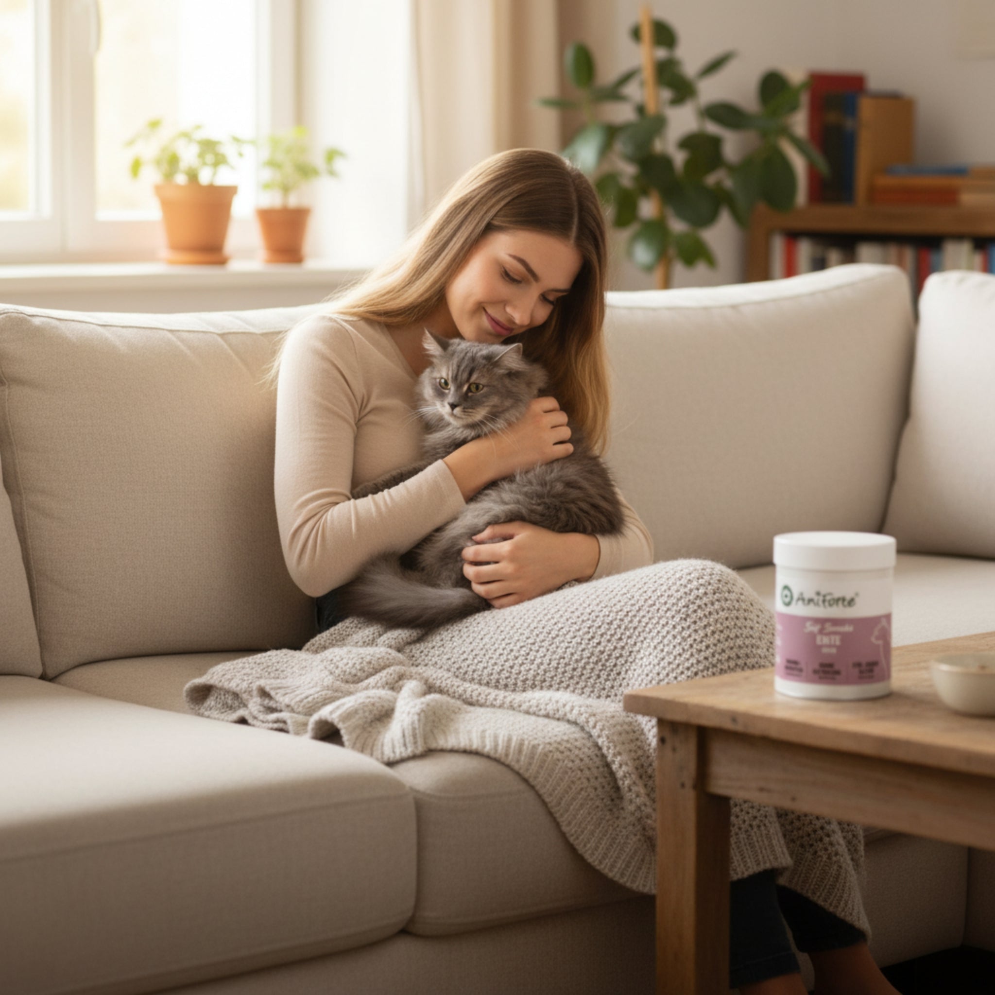 AniForte Soft Snack Ente – Weiche Premium - Leckerlis für Katzen, Natürlich & Getreidefrei, Ideal für Training & Belohnung - Woofshack