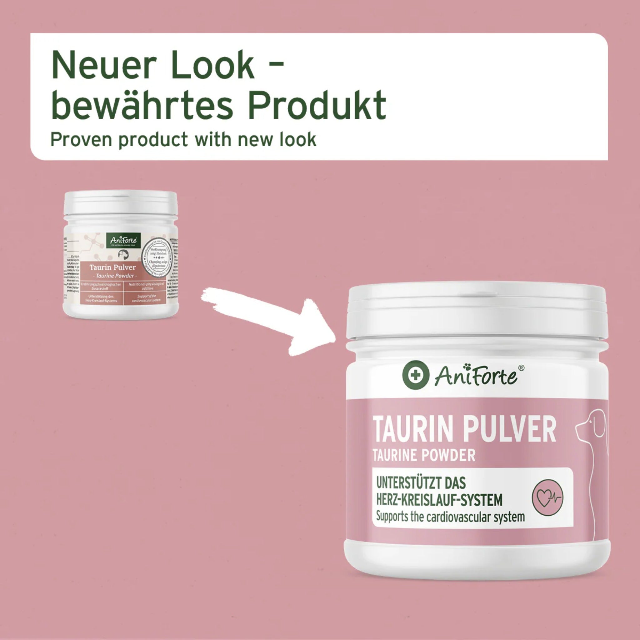AniForte Taurin Pulver für Hunde - Woofshack