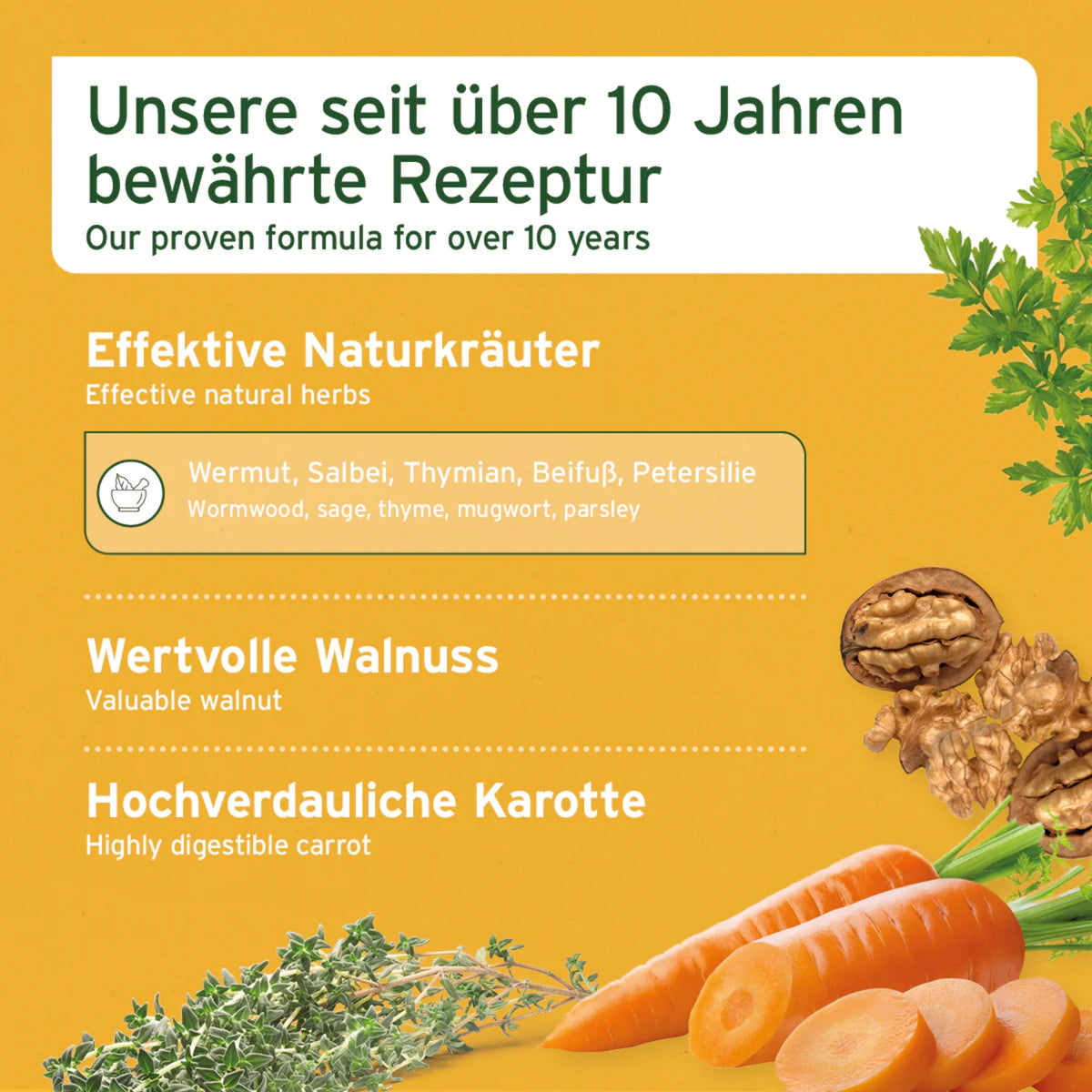 AniForte WermiX Kapseln für Hunde – Natürliche Kräutermischung nach Wurmbefall mit Thymian, Wermut & Salbei zur gezielten Nährstoffversorgung