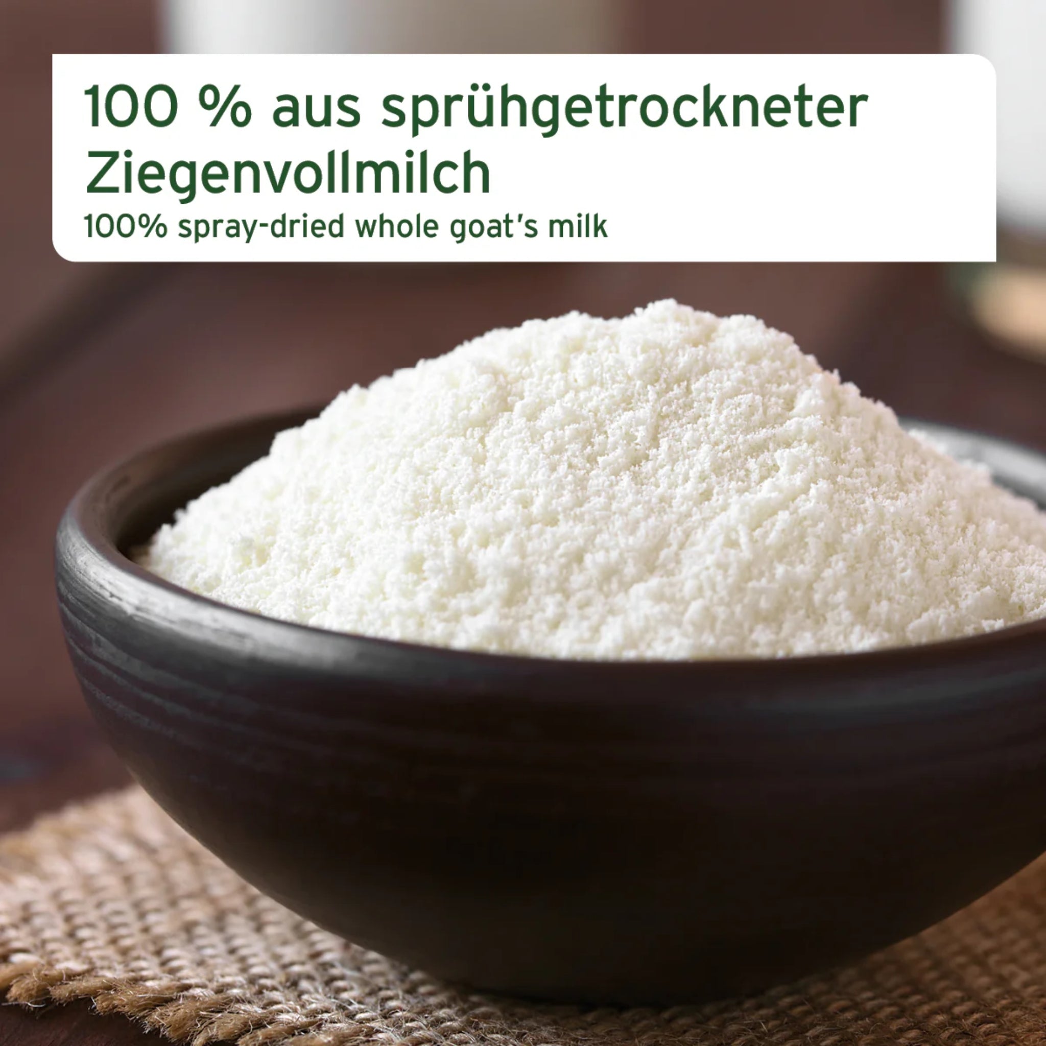 AniForte Ziegenmilch Pulver für Hunde & Katzen - Natürliche Aufzucht & Verdauung - Woofshack