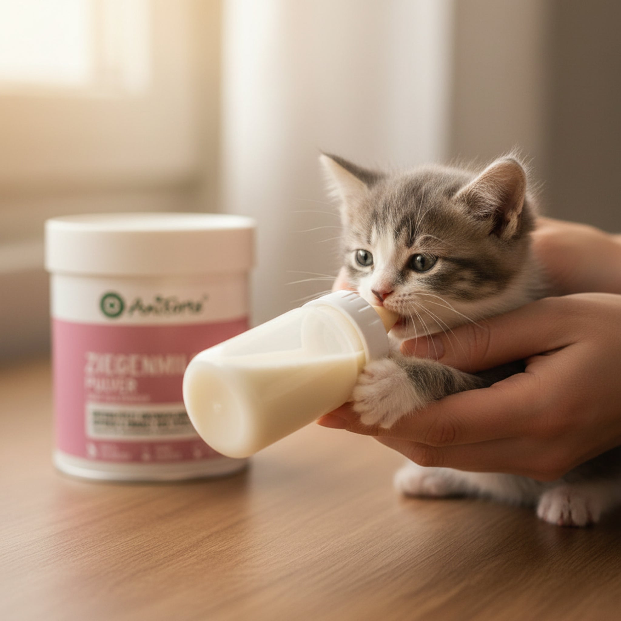 AniForte Ziegenmilch Pulver für Hunde & Katzen - Natürliche Aufzucht & Verdauung - Woofshack