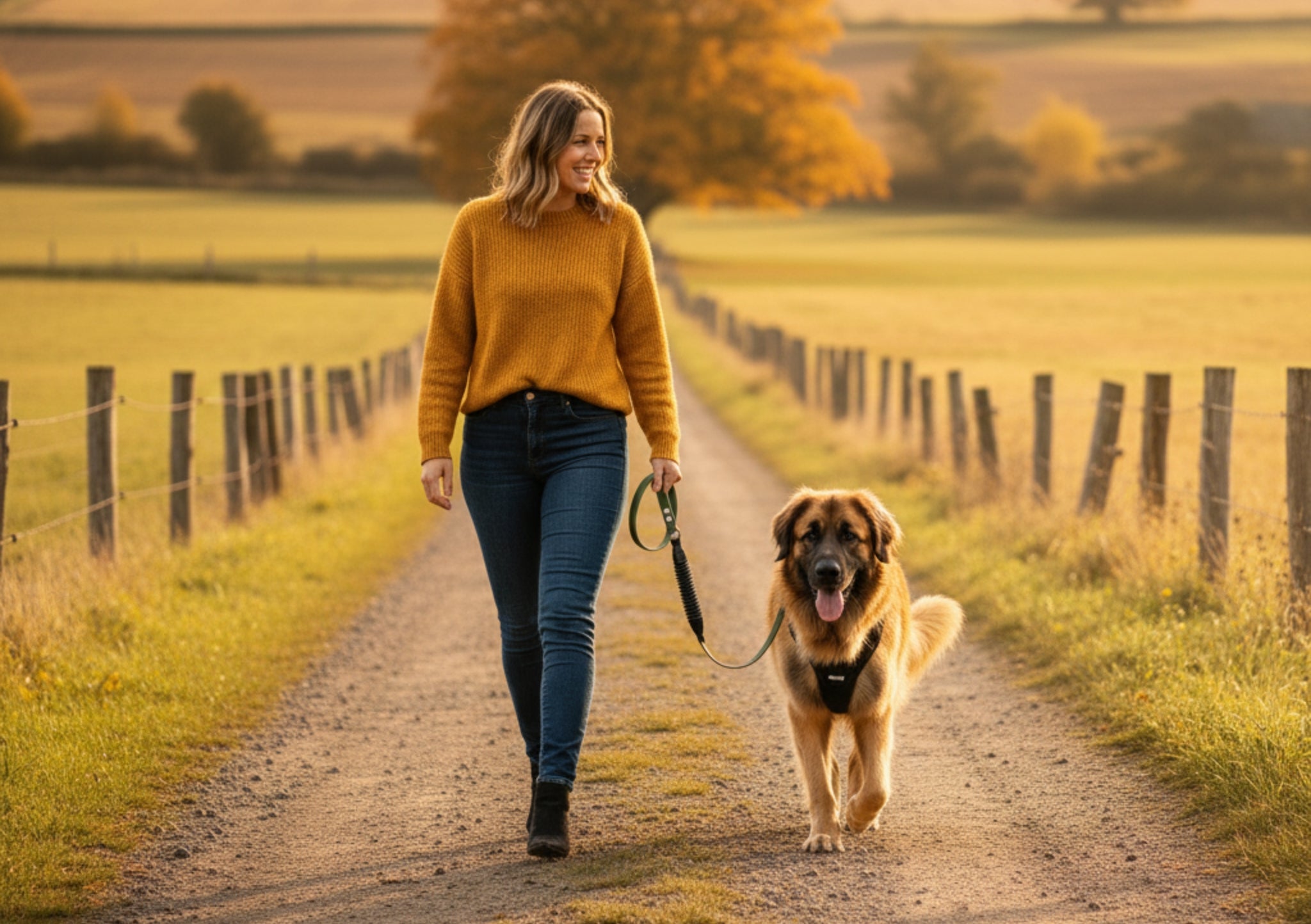 WAW Ruckdämpfer Hundeleine