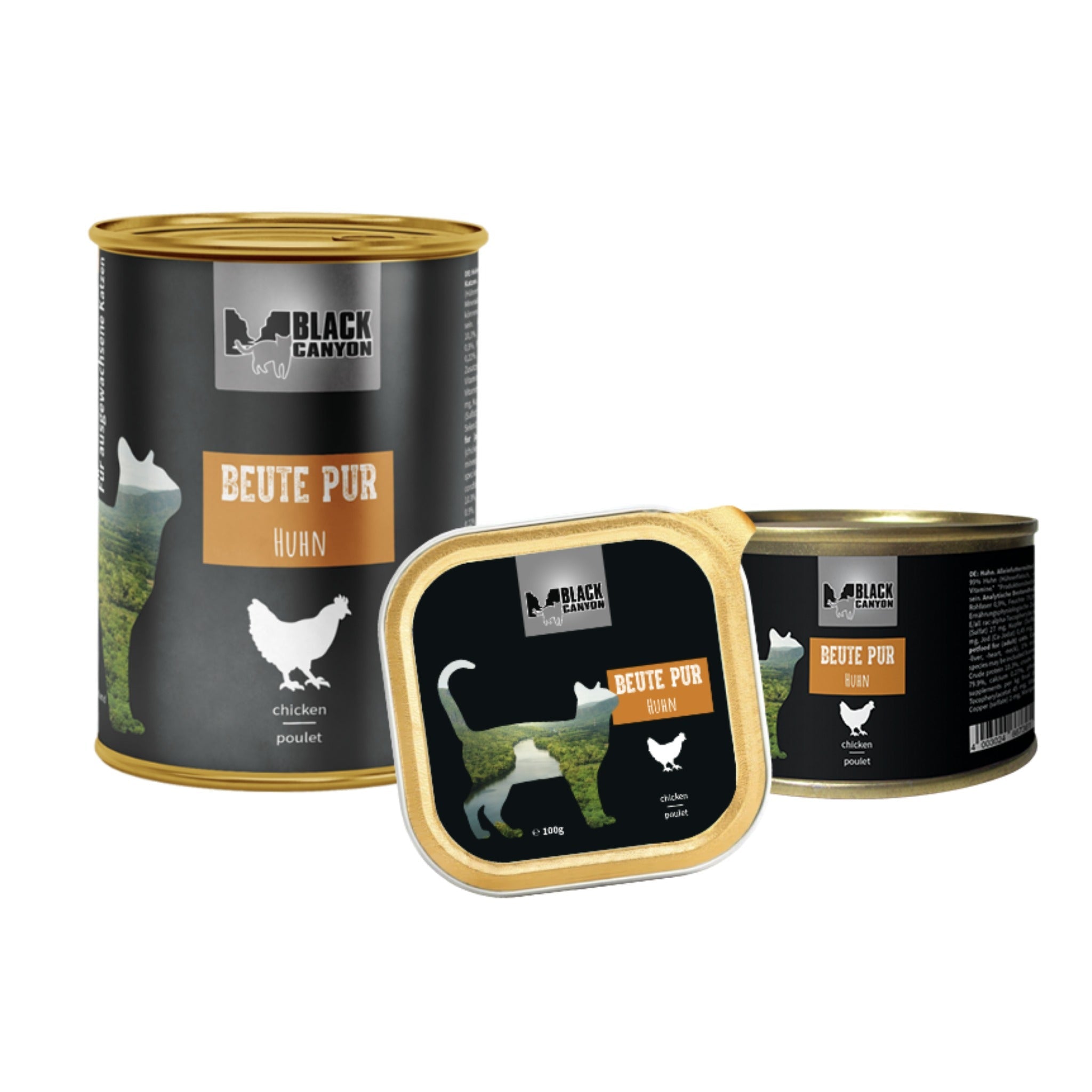 Black Canyon Beute Pur Huhn - Katzen Nassfutter - Woofshack