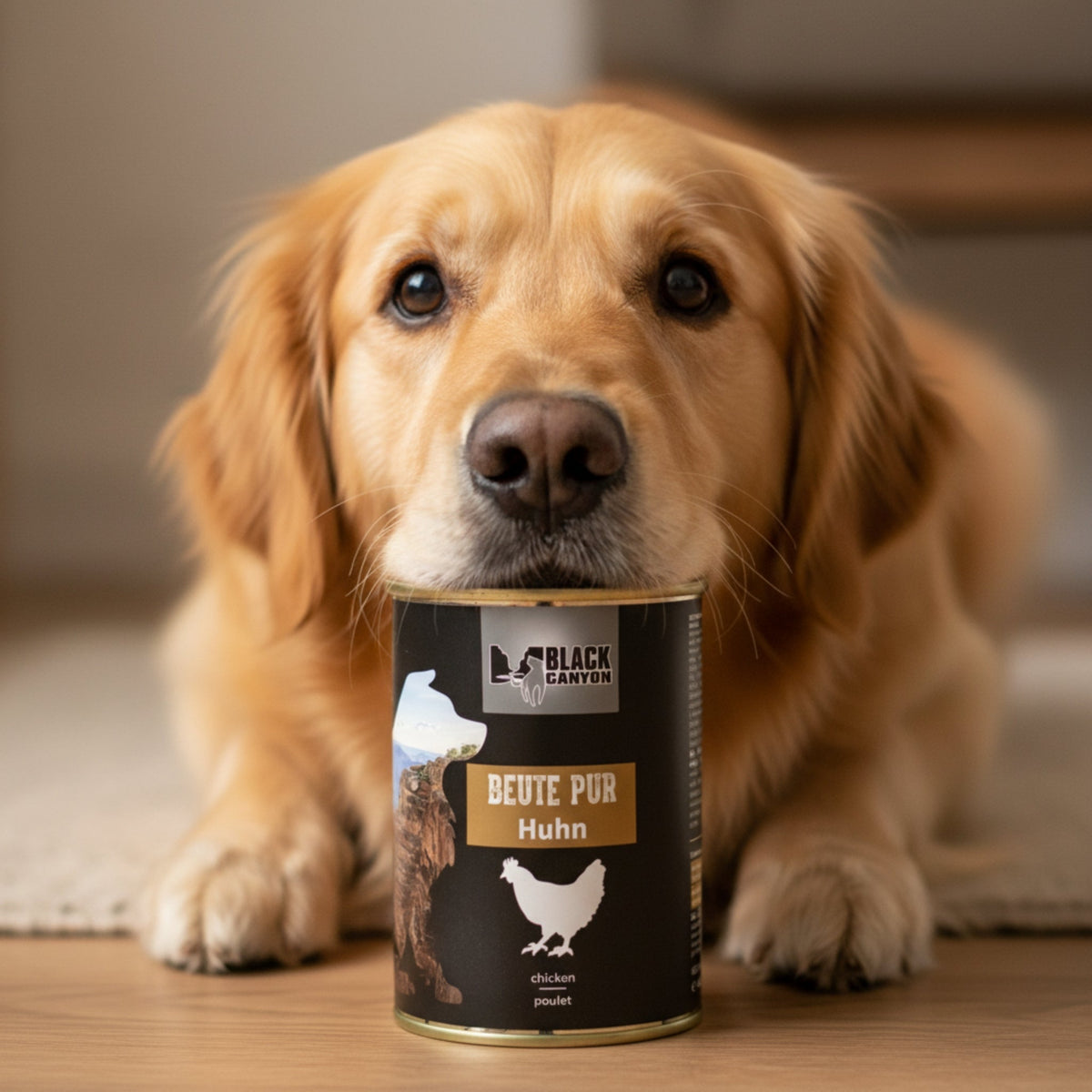 Black Canyon Beute Pur Huhn – Premium Monoprotein Nassfutter für sensible Hunde | 98% Fleischanteil, getreidefrei & ohne künstliche Zusätze - Woofshack