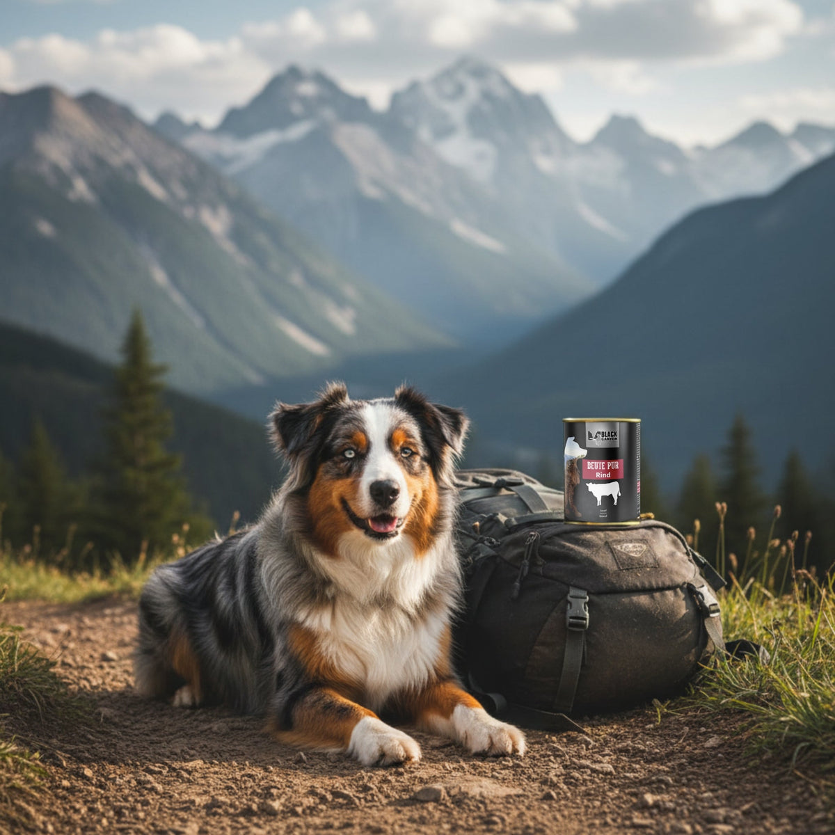 Black Canyon Beute Pur Rind – Artgerechtes Nassfutter für sensible Hunde, getreidefrei & hochverdaulich - Woofshack