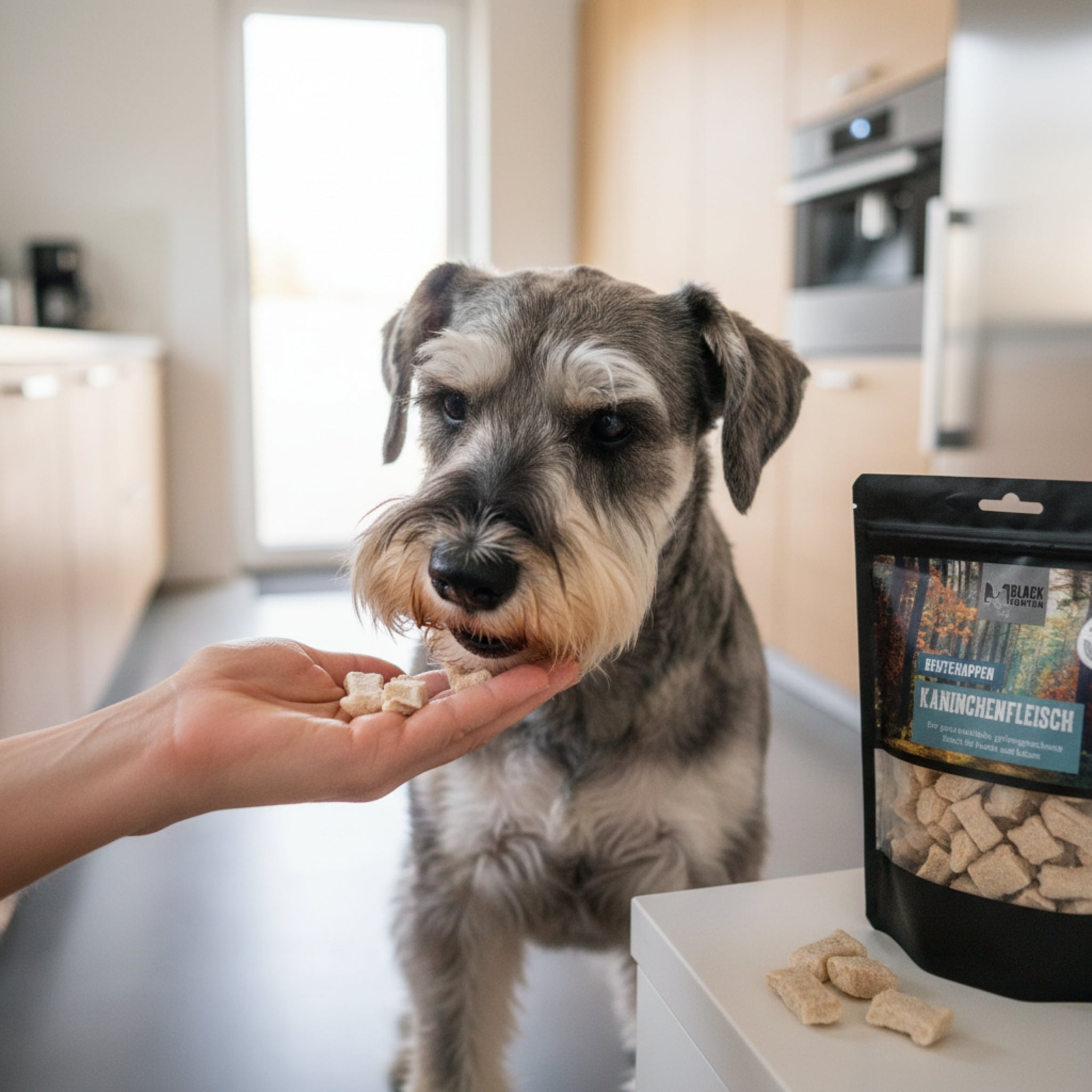 Black Canyon Beutehappen Kaninchenfleisch – Premium Snack für Hunde & Katzen, Natürlich & Proteinreich für Training & Belohnung - Woofshack