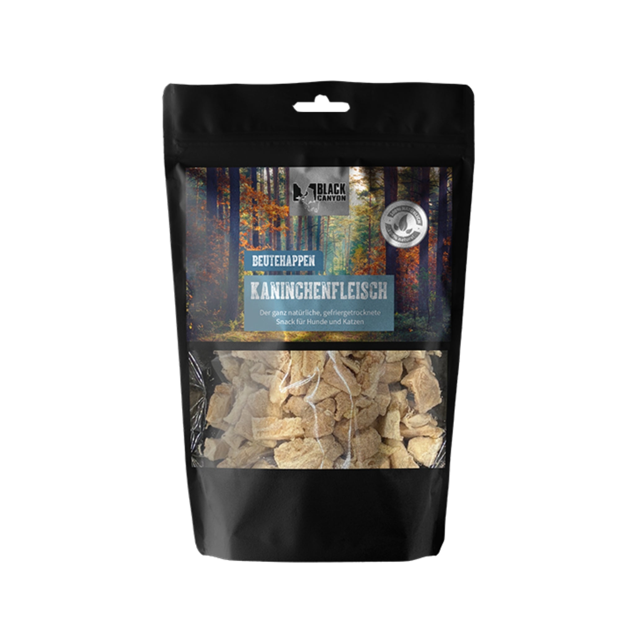 Black Canyon Beutehappen Kaninchenfleisch – Premium Snack für Hunde & Katzen, Natürlich & Proteinreich für Training & Belohnung - Woofshack