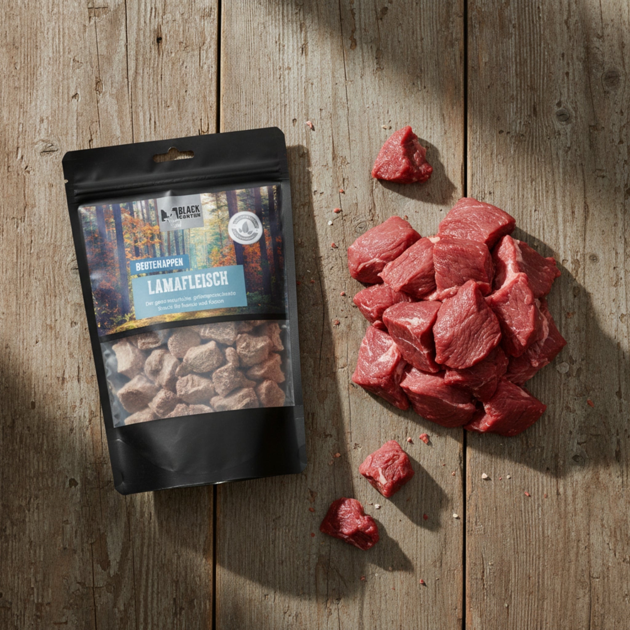 Black Canyon Beutehappen Lamafleisch – Premium Snack aus exotischem Lama für anspruchsvolle Vierbeiner - Woofshack