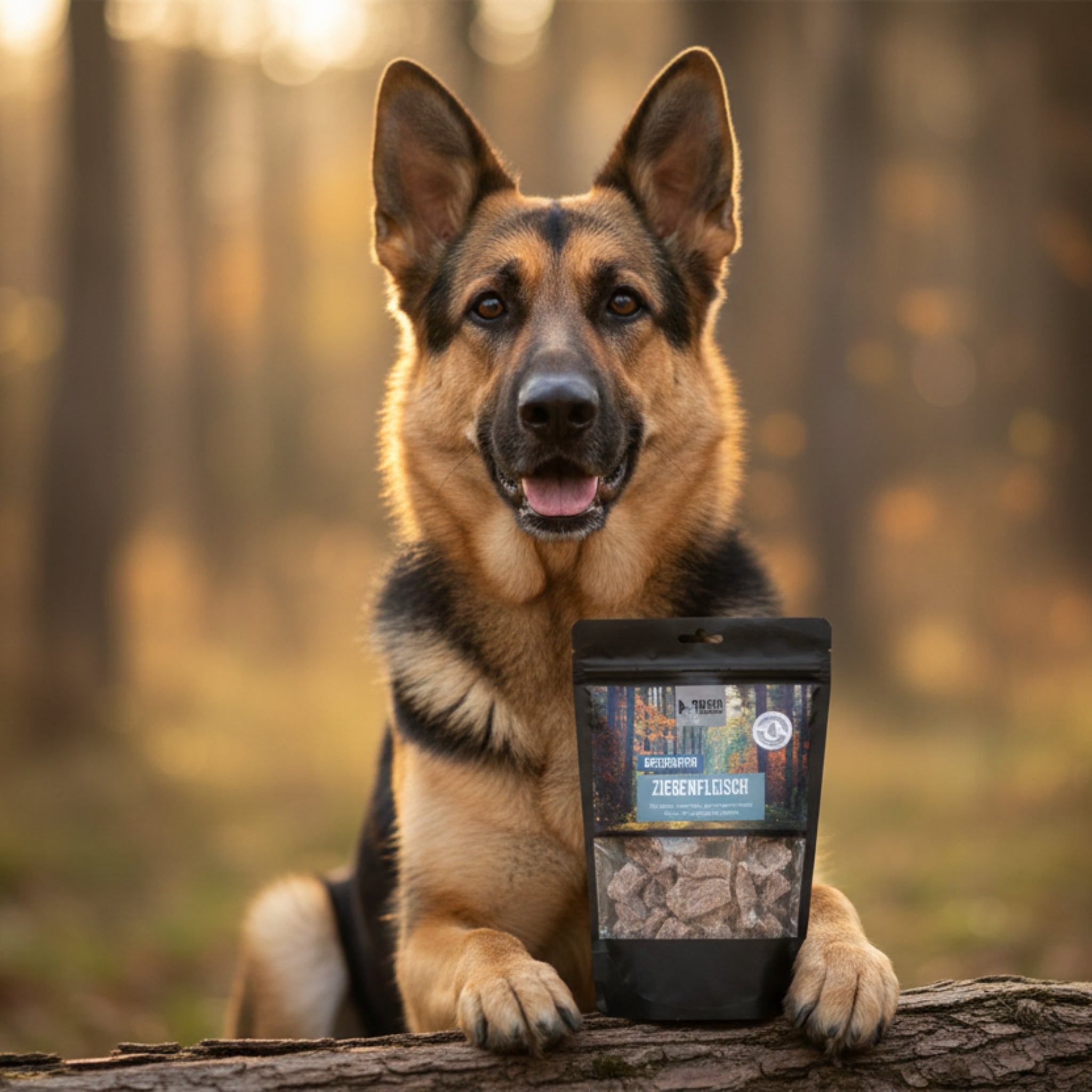 Black Canyon Beutehappen Ziegenfleisch – Premium Trainingssnack für Hunde & Katzen | Natürlich, Proteinreich & Ideal für Sensible Mägen - Woofshack