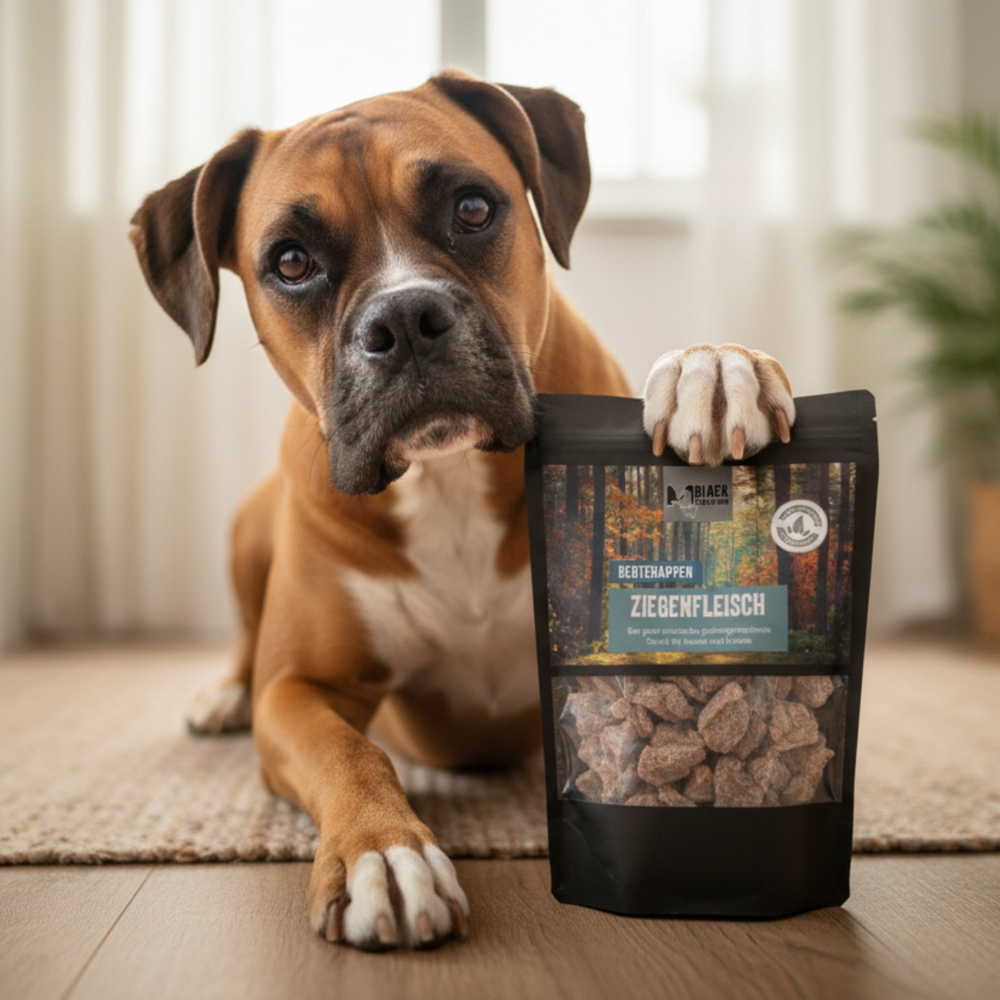 Black Canyon Beutehappen Ziegenfleisch – Premium Trainingssnack für Hunde & Katzen | Natürlich, Proteinreich & Ideal für Sensible Mägen - Woofshack