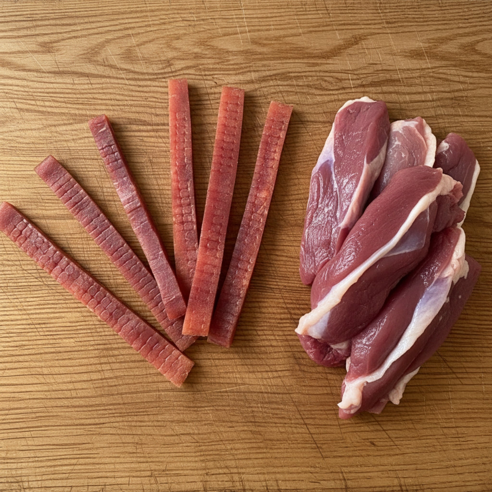 Black Canyon Entenbrust Streifen – Getreidefreier Kausnack für Hunde - Woofshack