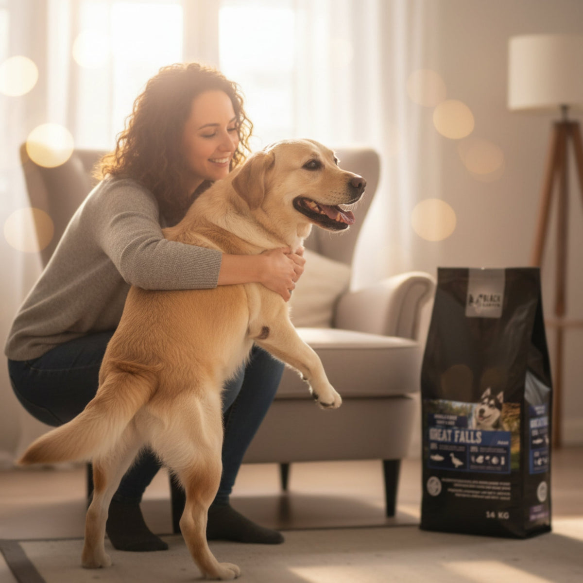 Black Canyon Great Falls Premium Trockenfutter mit Forelle & Ente – Getreidefrei & Natürlich für Hunde - Woofshack
