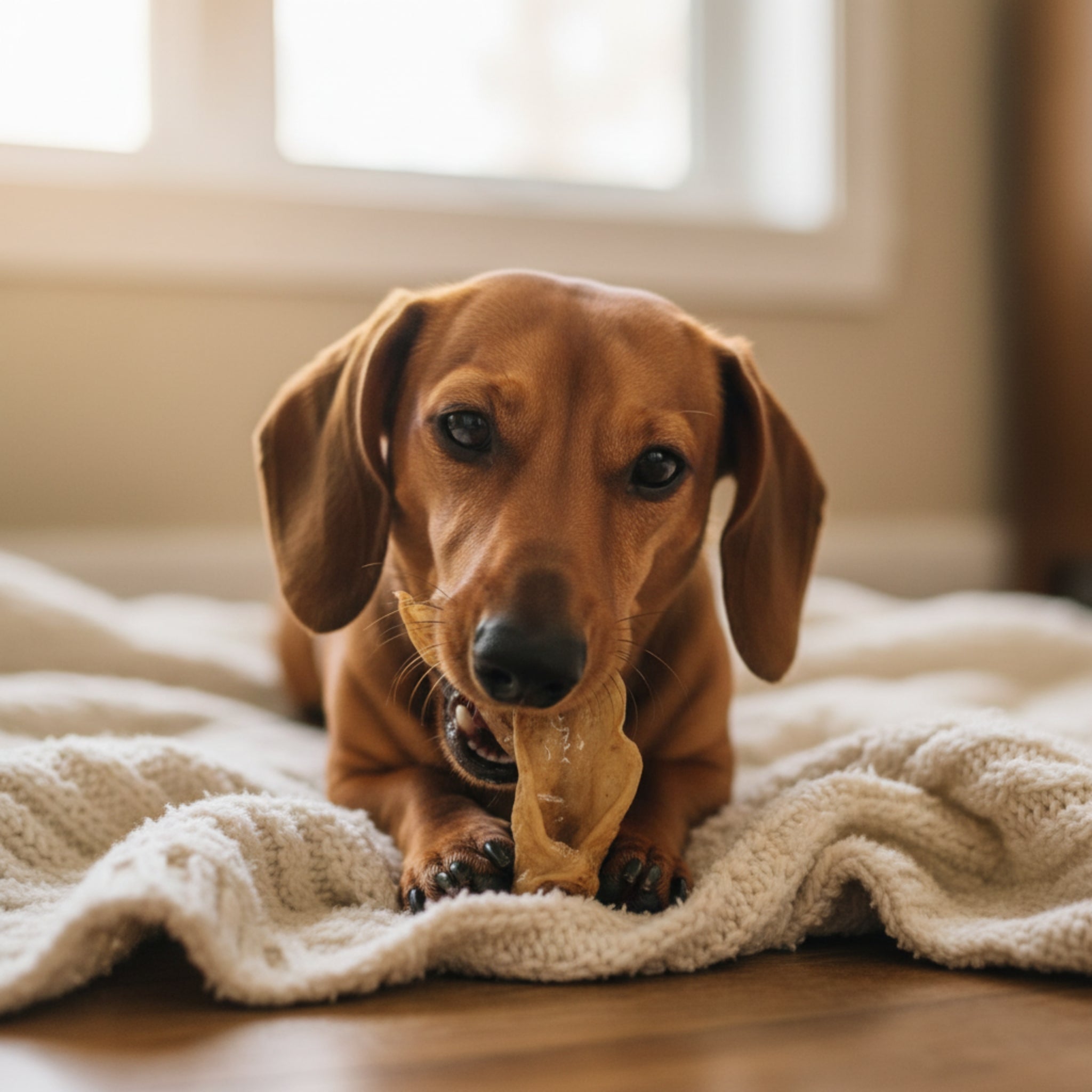 Black Canyon Hirsch - Ohren – Natürlicher Premium - Kausnack für ernährungssensible Hunde, schonend getrocknet, zahnpflegend & hypoallergen - Woofshack