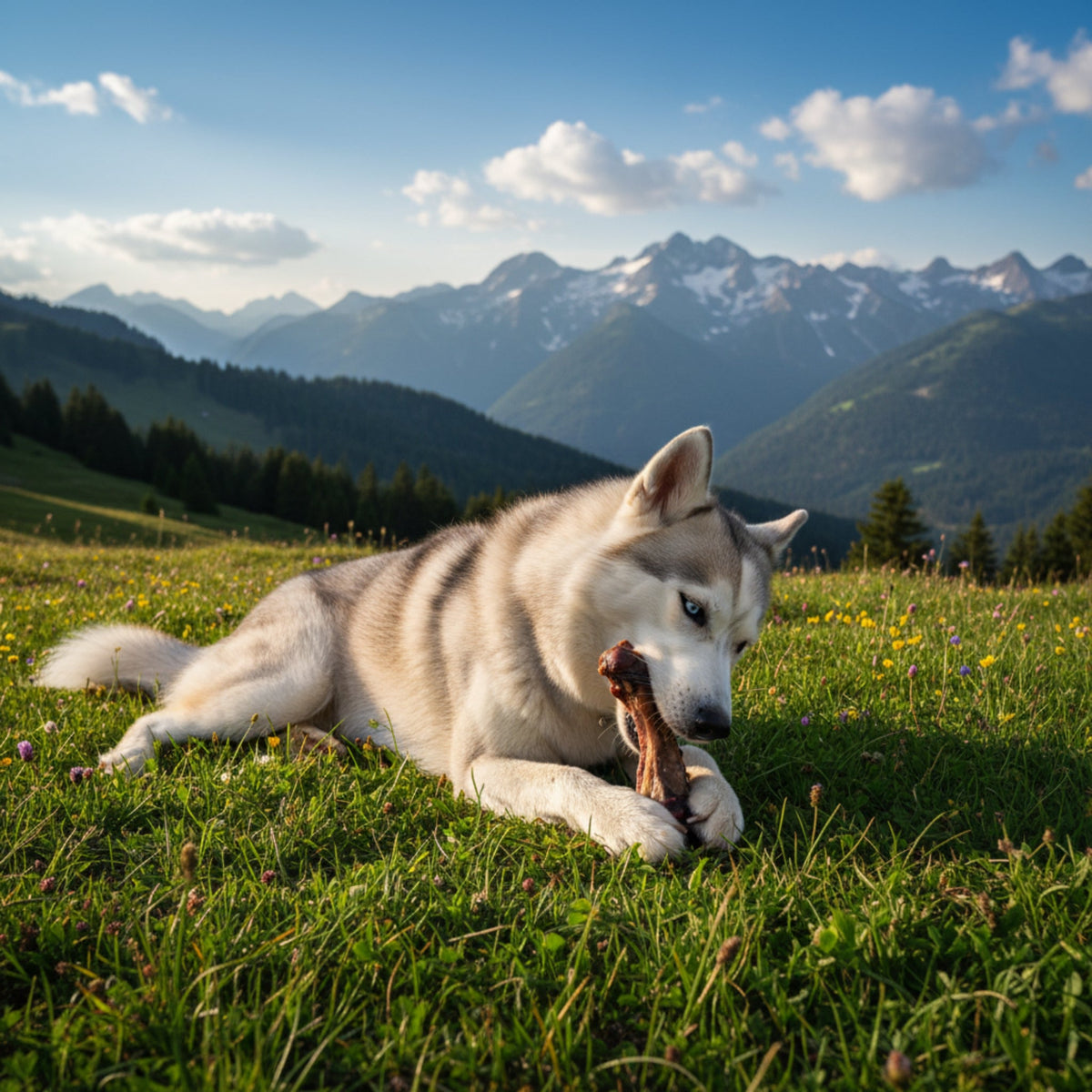 Black Canyon Jumbo - Schinkenknochen – Premium Kausnack für langanhaltende Beschäftigung & natürliche Zahnpflege - Woofshack
