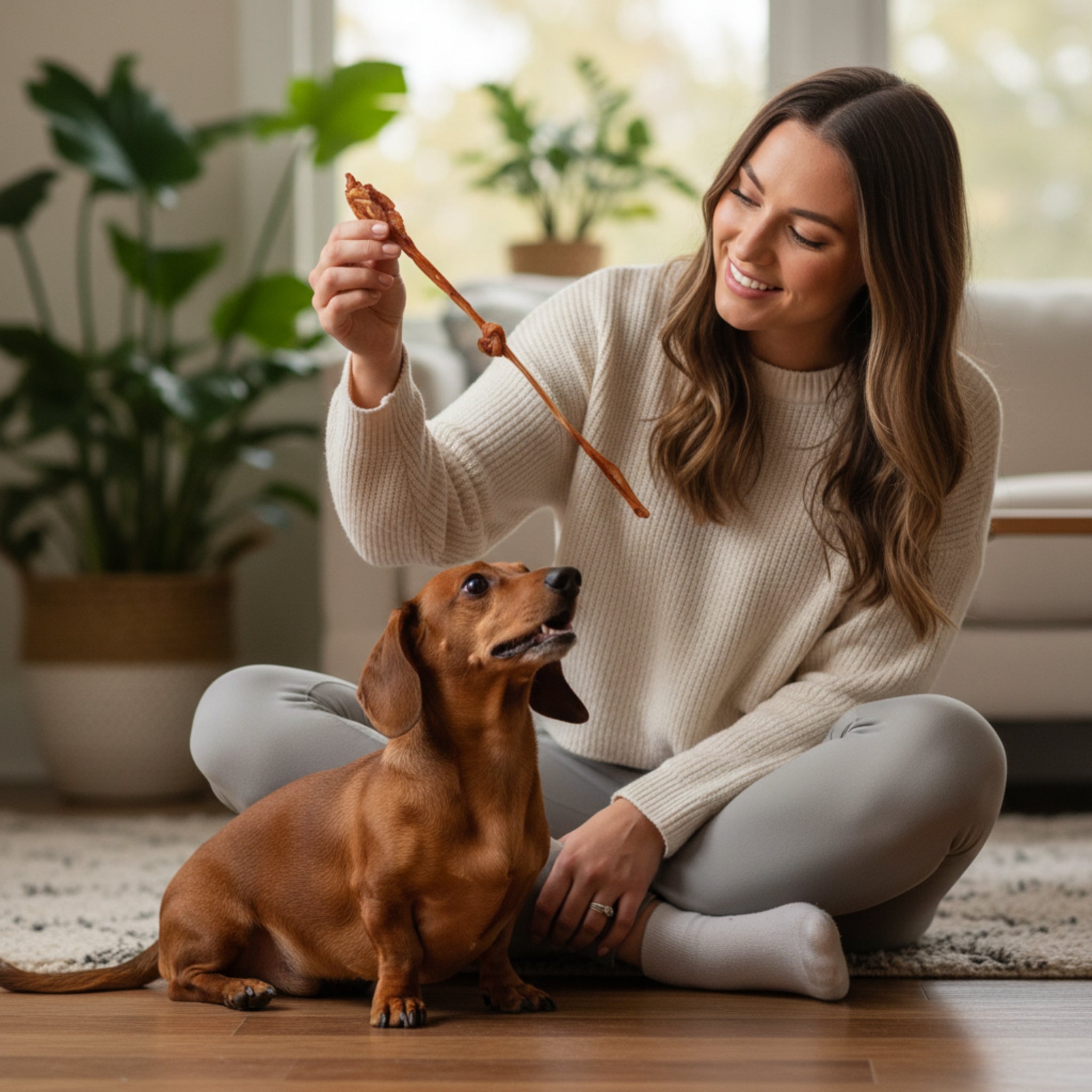 Black Canyon Kalbs - Ziemerknoten – Premium Kausnack für langanhaltende Beschäftigung & Zahnpflege - Woofshack