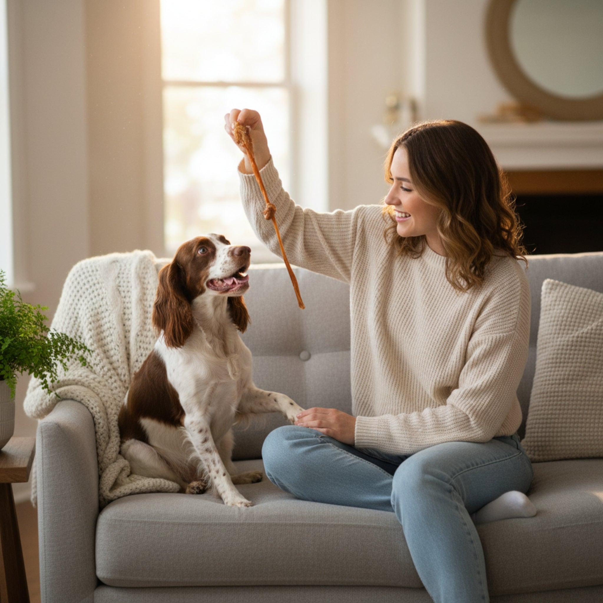 Black Canyon Kalbs - Ziemerknoten – Premium Kausnack für langanhaltende Beschäftigung & Zahnpflege - Woofshack