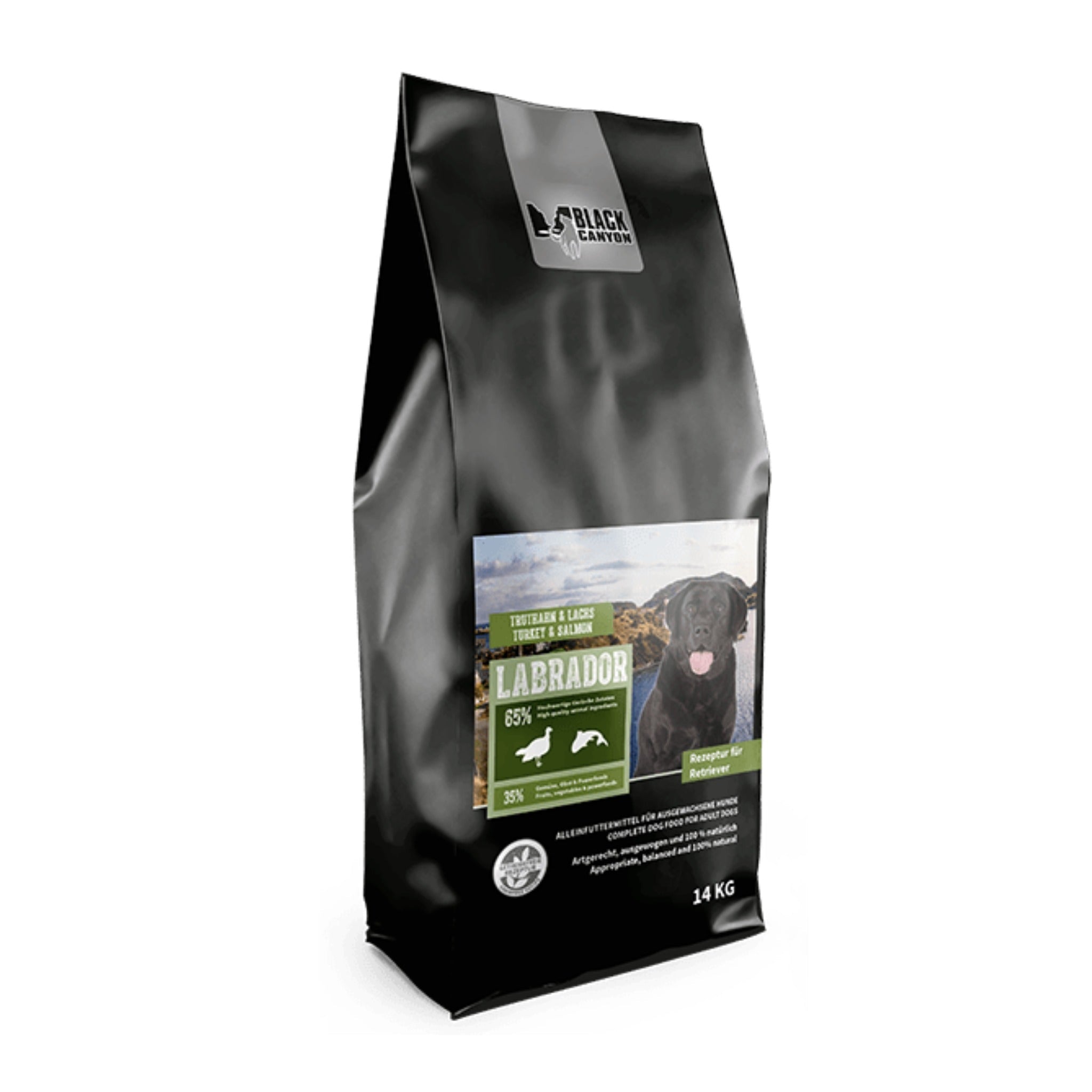 Black Canyon Labrador - Truthahn & Lachs, Hundefutter - Woofshack
