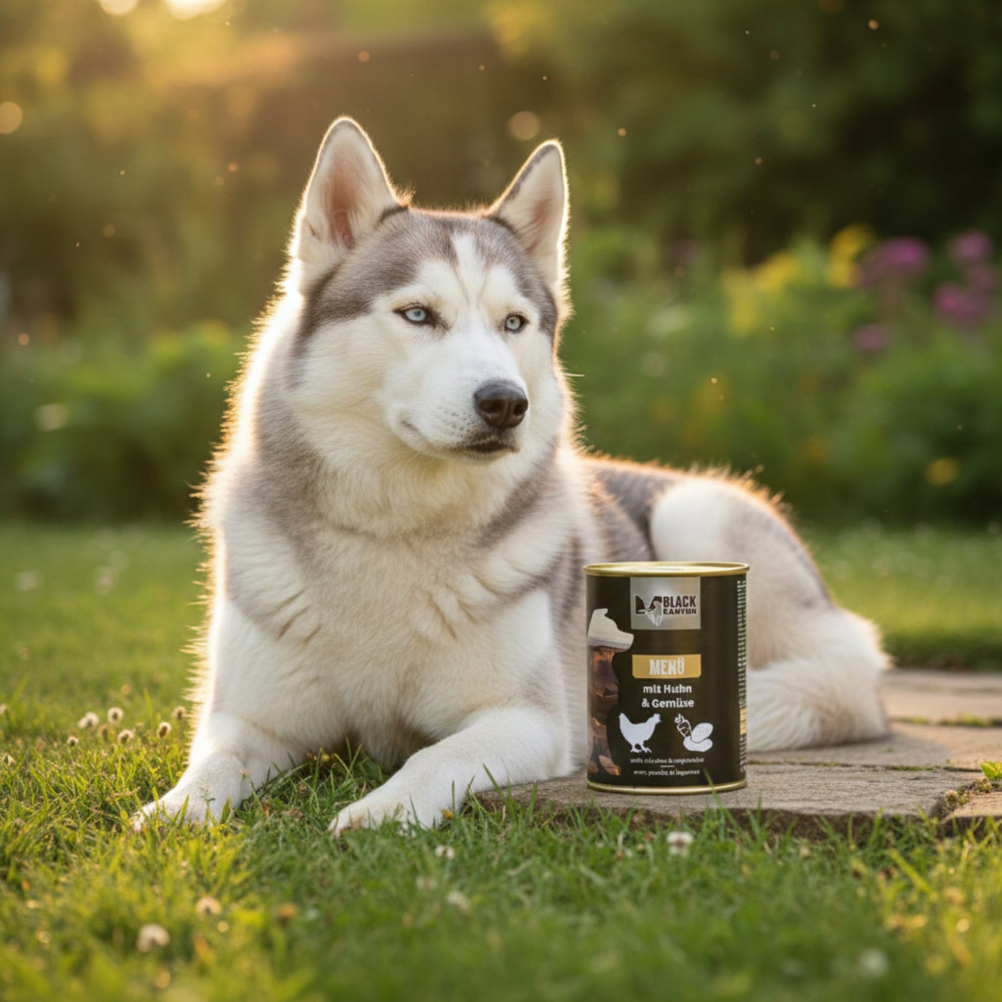 Black Canyon Menü Huhn & Gemüse - Getreidefreies Nassfutter für Hunde - Woofshack