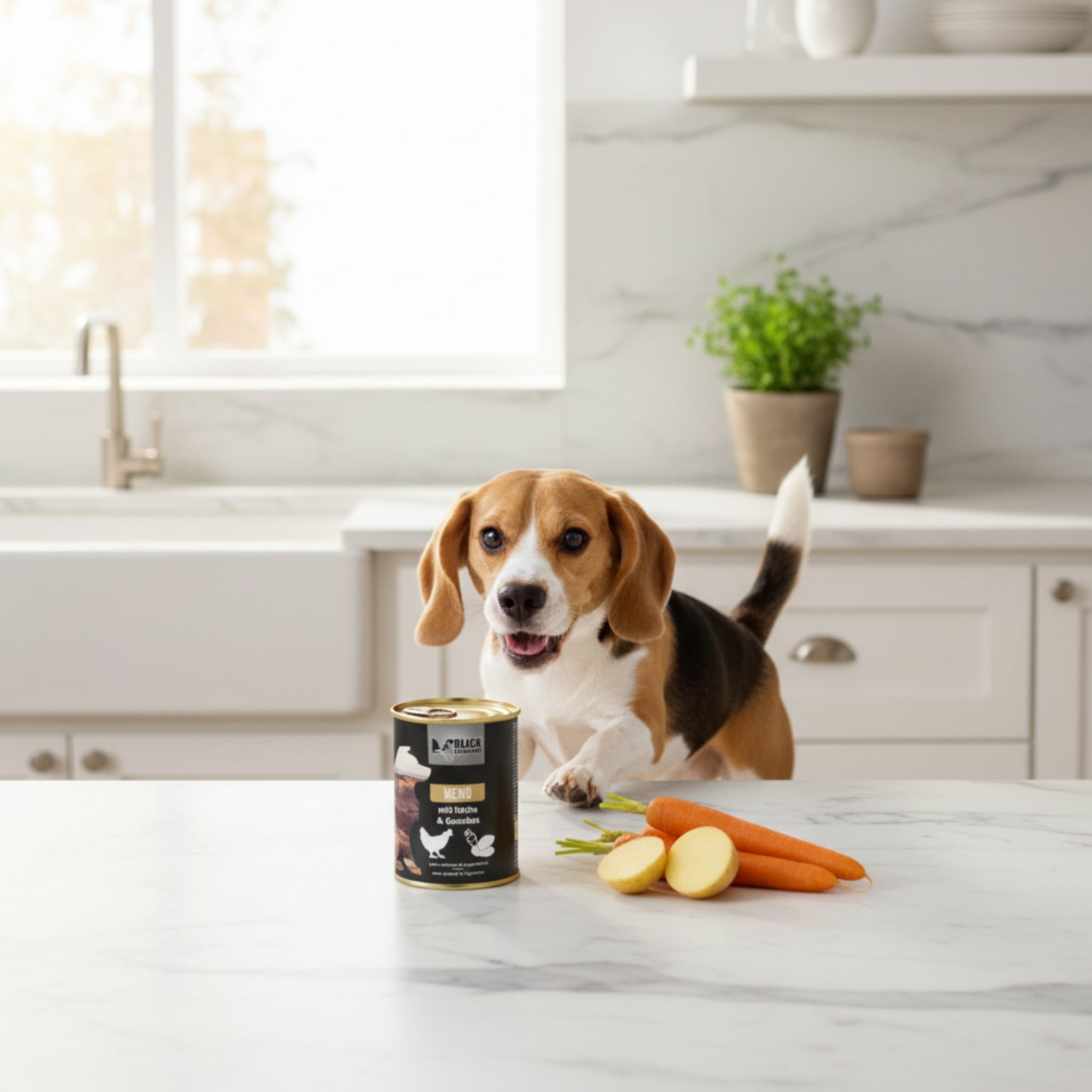 Black Canyon Menü Huhn & Gemüse - Getreidefreies Nassfutter für Hunde - Woofshack