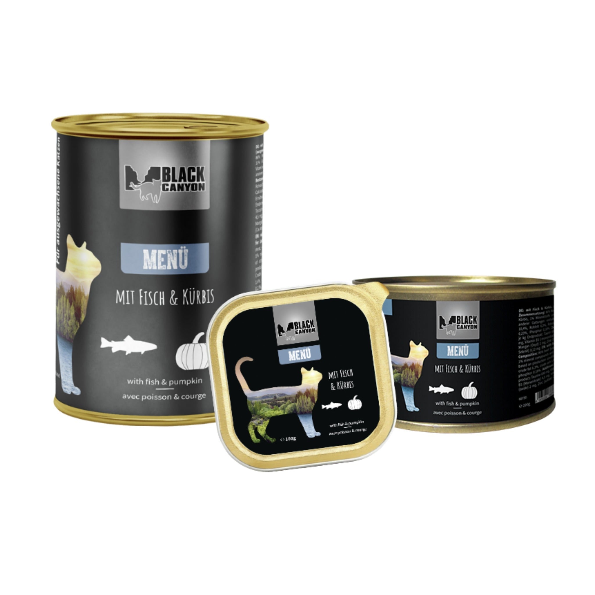 Black Canyon Menü Huhn & Kürbis - Katzen Nassfutter - Woofshack