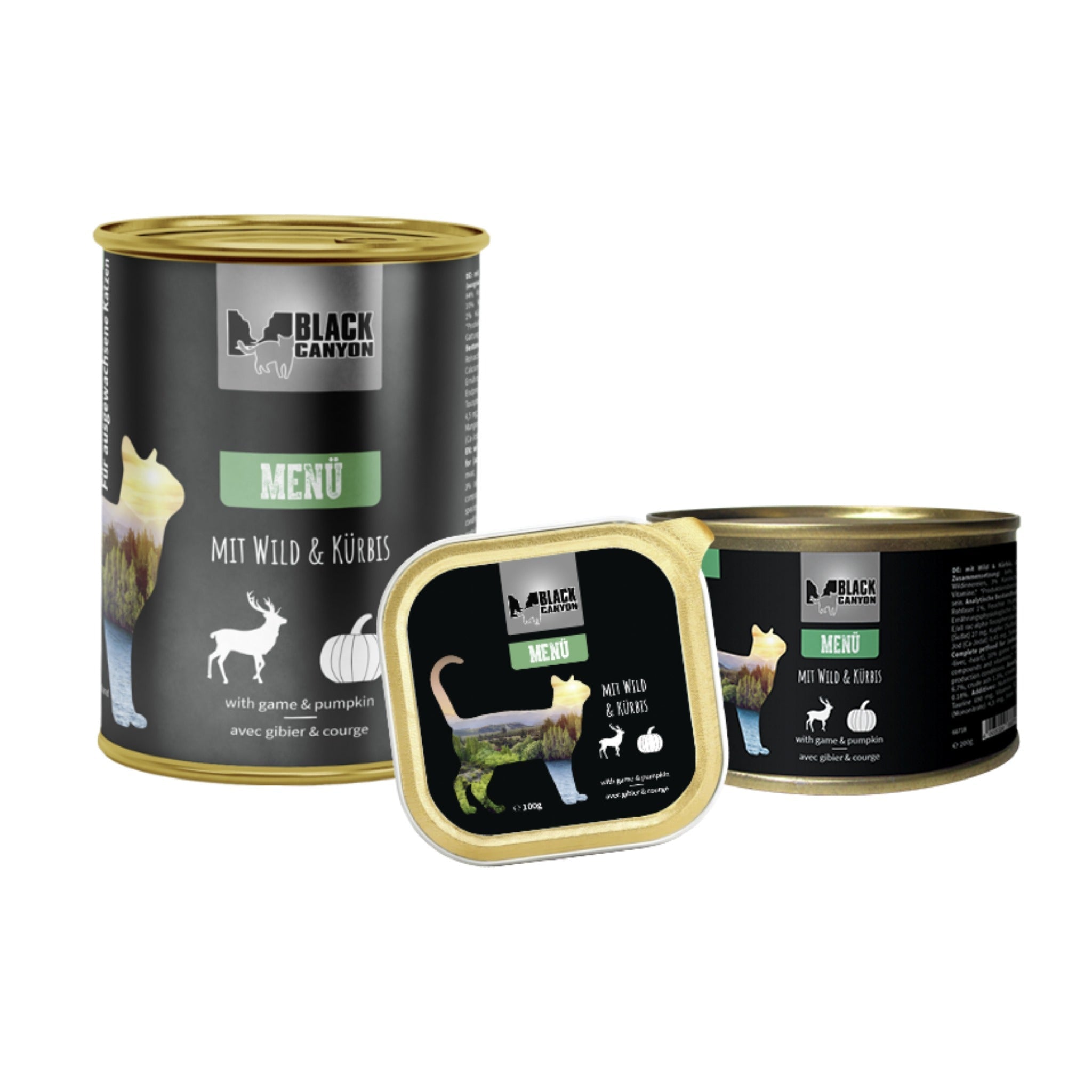 Black Canyon Menü Wild & Kürbis - Katzen Nassfutter - Woofshack