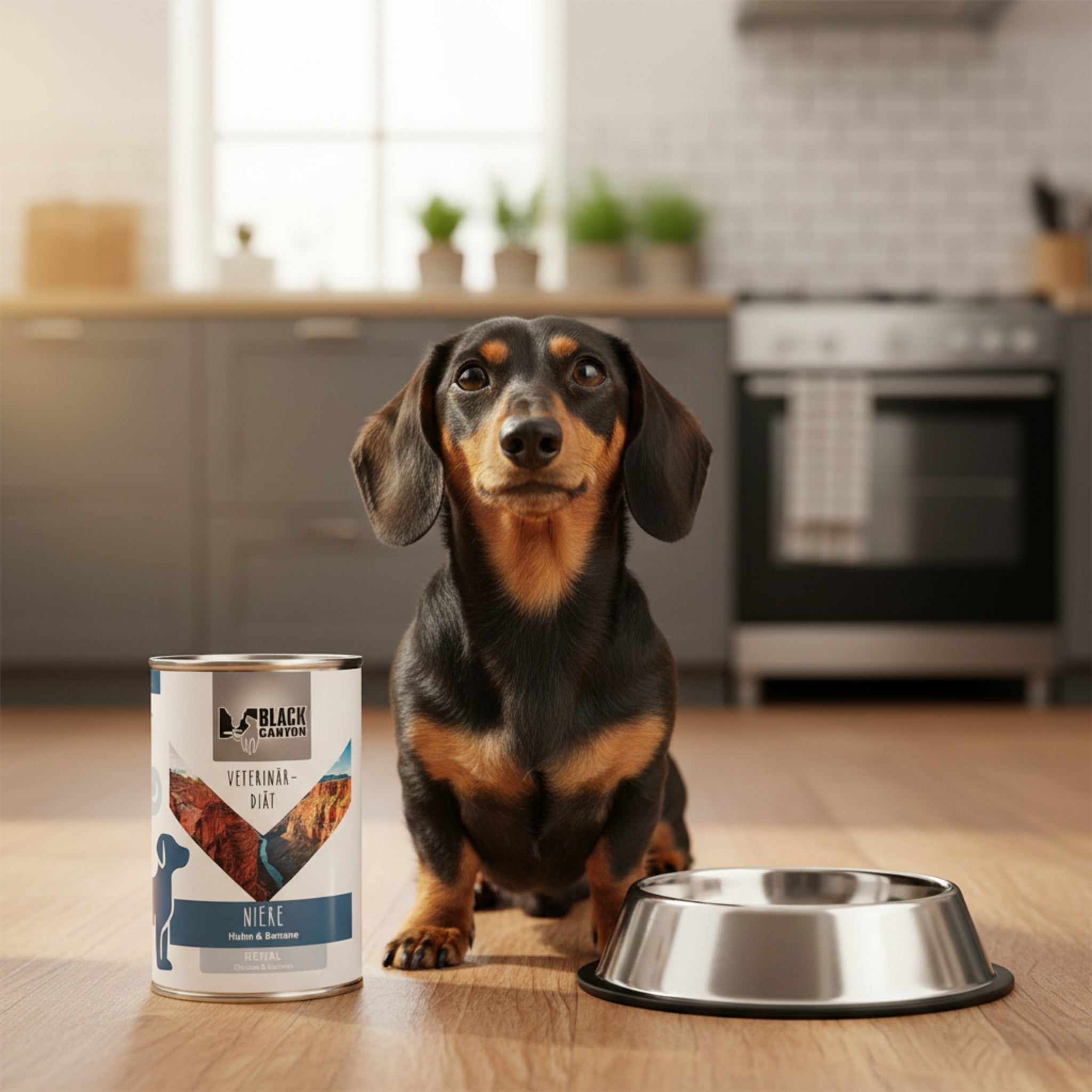 Black Canyon Niere – Veterinär-Diät-Nassfutter für ausgewachsene Hunde mit Nierenerkrankung | Huhn & Banane, glutenfrei, schonend gegart - Woofshack