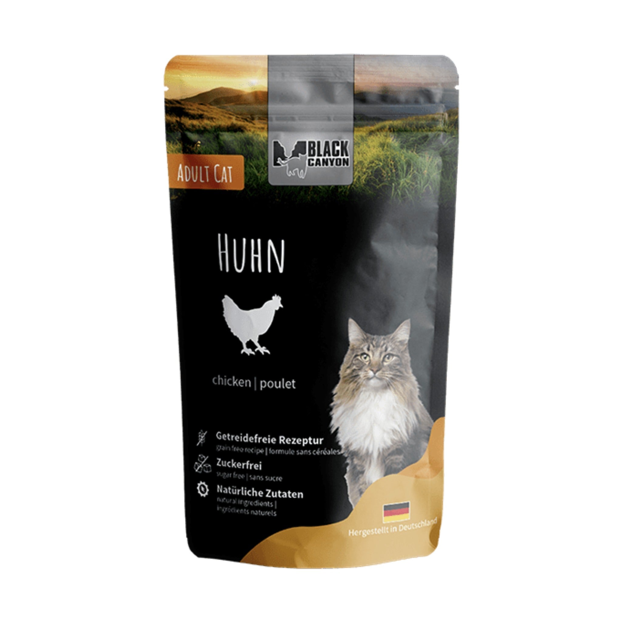 Black Canyon Pouch Huhn - Katzen Nassfutter - Woofshack