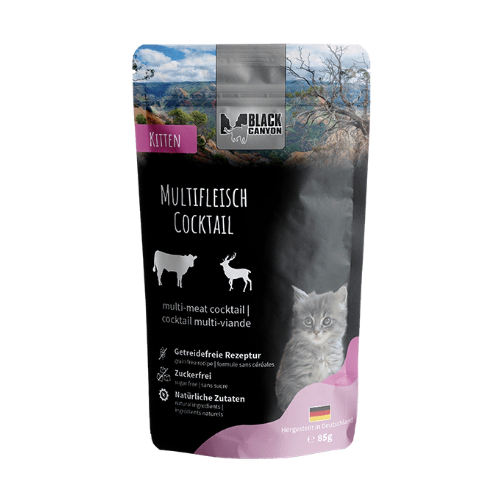 Black Canyon Pouch Multifleisch Cocktail - Kitten Nassfutter - Woofshack