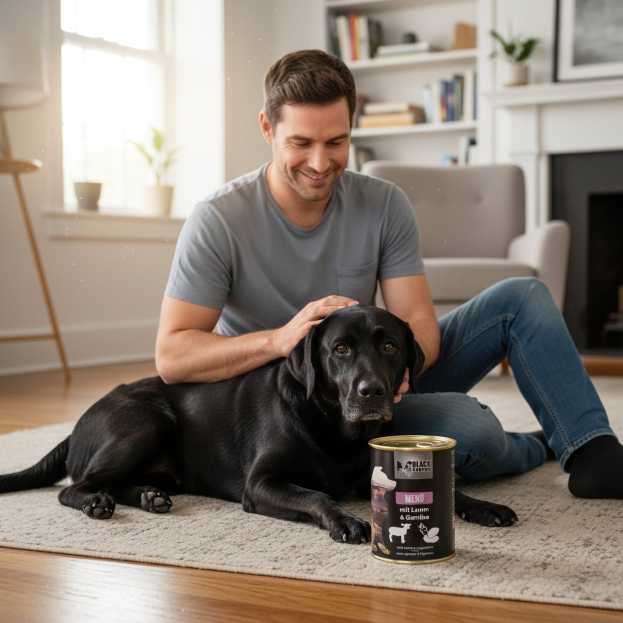 Black Canyon Premium - Menü mit Lamm & Gemüse – Getreidefreies Nassfutter für Hunde mit empfindlicher Verdauung & Allergien - Woofshack