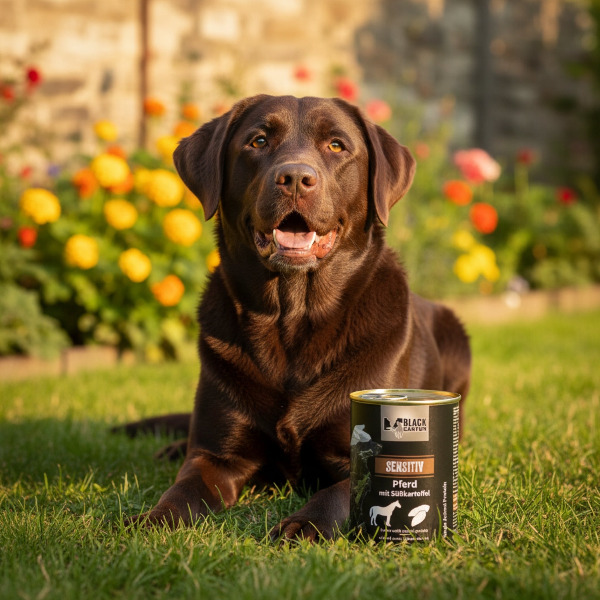 Black Canyon Sensitiv Pferd mit Süßkartoffel – Hypoallergenes Nassfutter für sensible Hunde - Woofshack