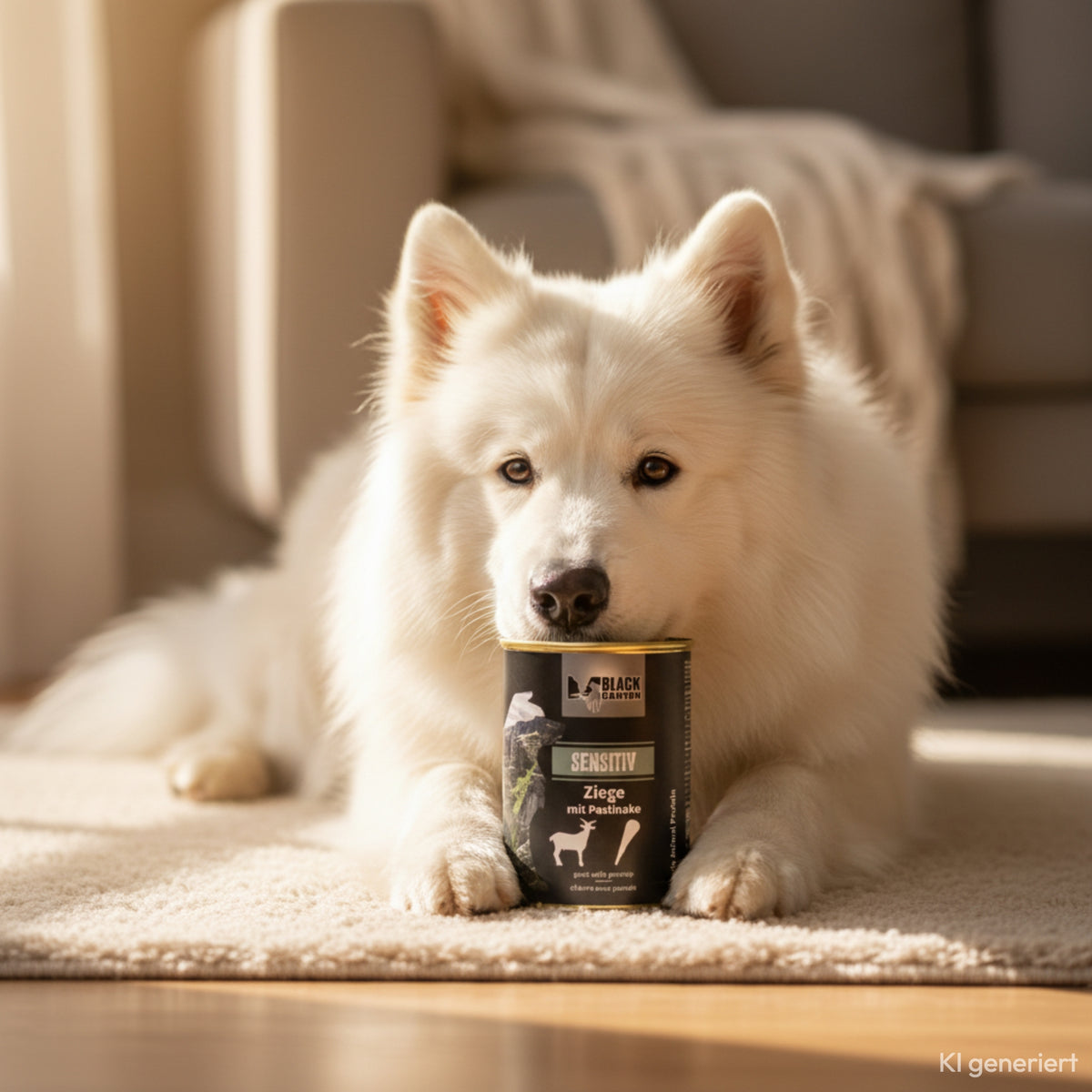 Black Canyon Sensitiv Ziege mit Pastinake - Premium Nassfutter für sensible Hunde mit Futtermittelunverträglichkeiten, hypoallergen & getreidefrei