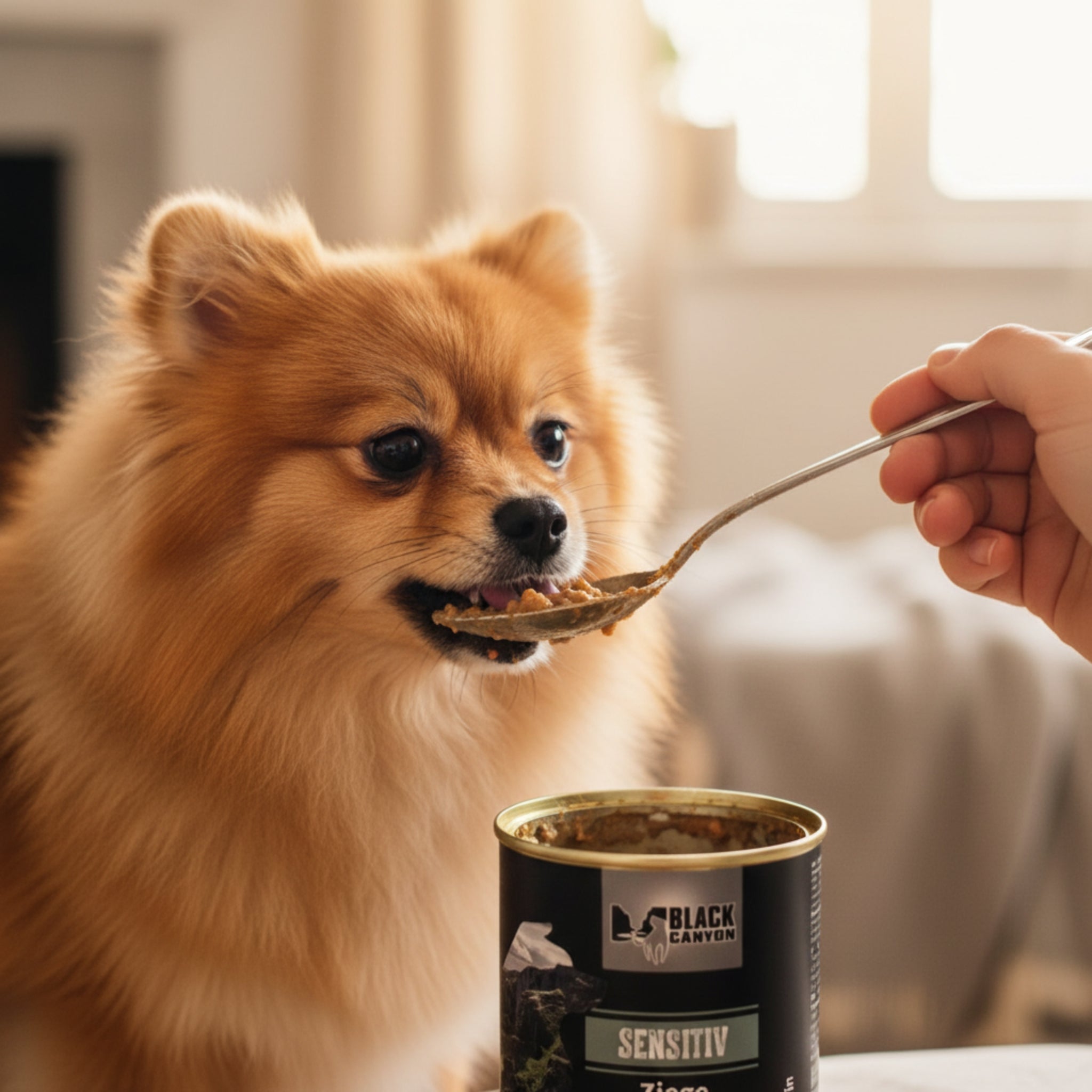 Black Canyon Sensitiv Ziege - Hypoallergenes Nassfutter für sensible Hunde - Woofshack