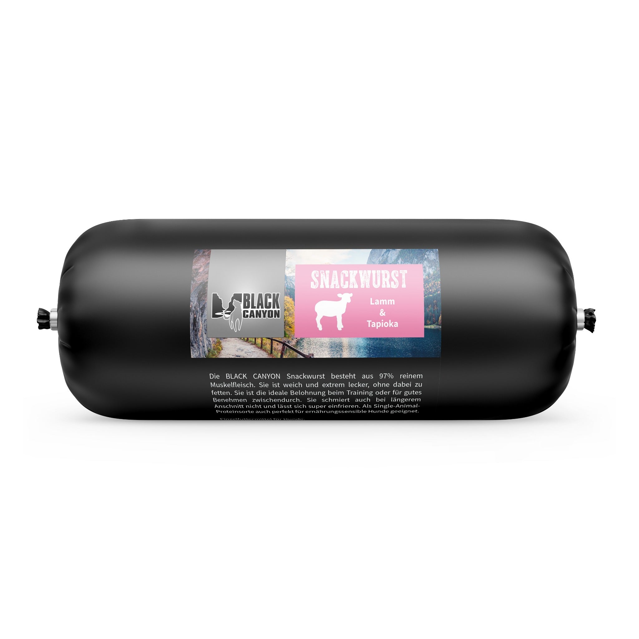 Black Canyon Snackwurst Lamm, Hundesnack - Woofshack