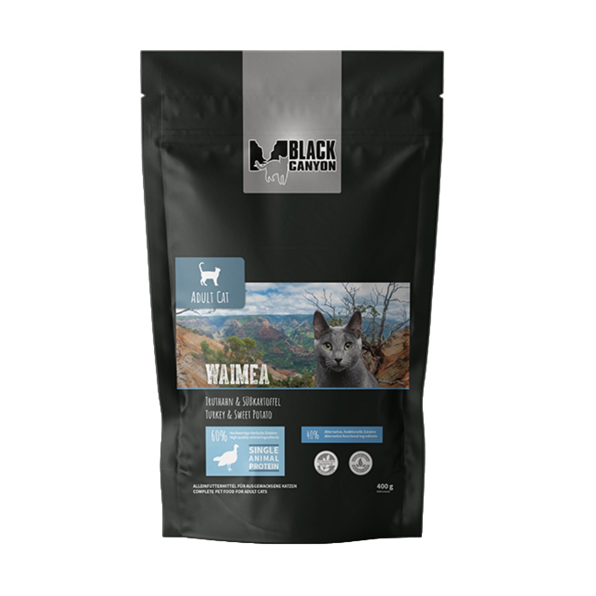 Black Canyon Waimea - Truthahn & Süßkartoffel - Katzen Trockenfutter - Woofshack