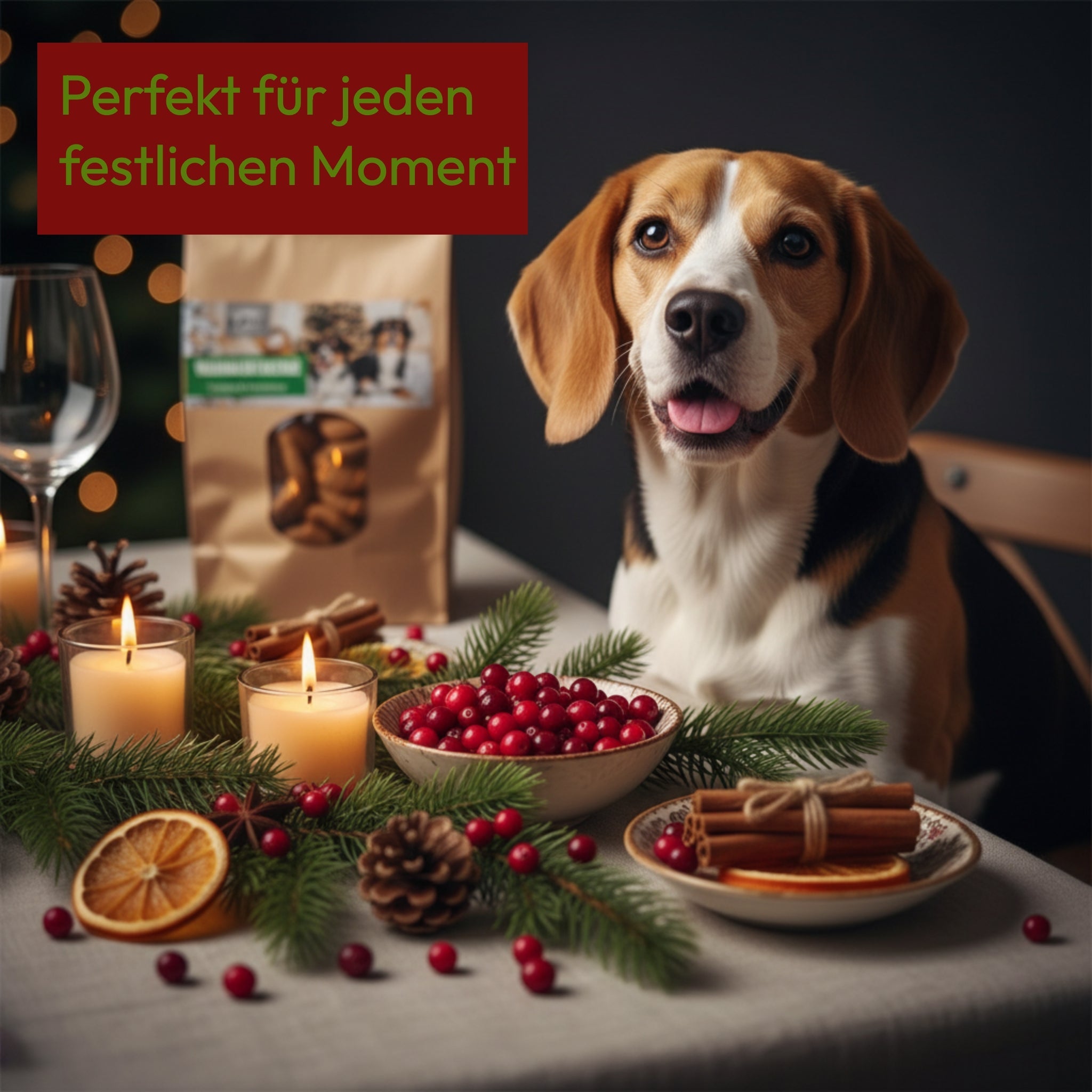 Black Canyon Wauhnachtskekse Truthahn & Cranberry – Knuspriger Hundesnack - Woofshack