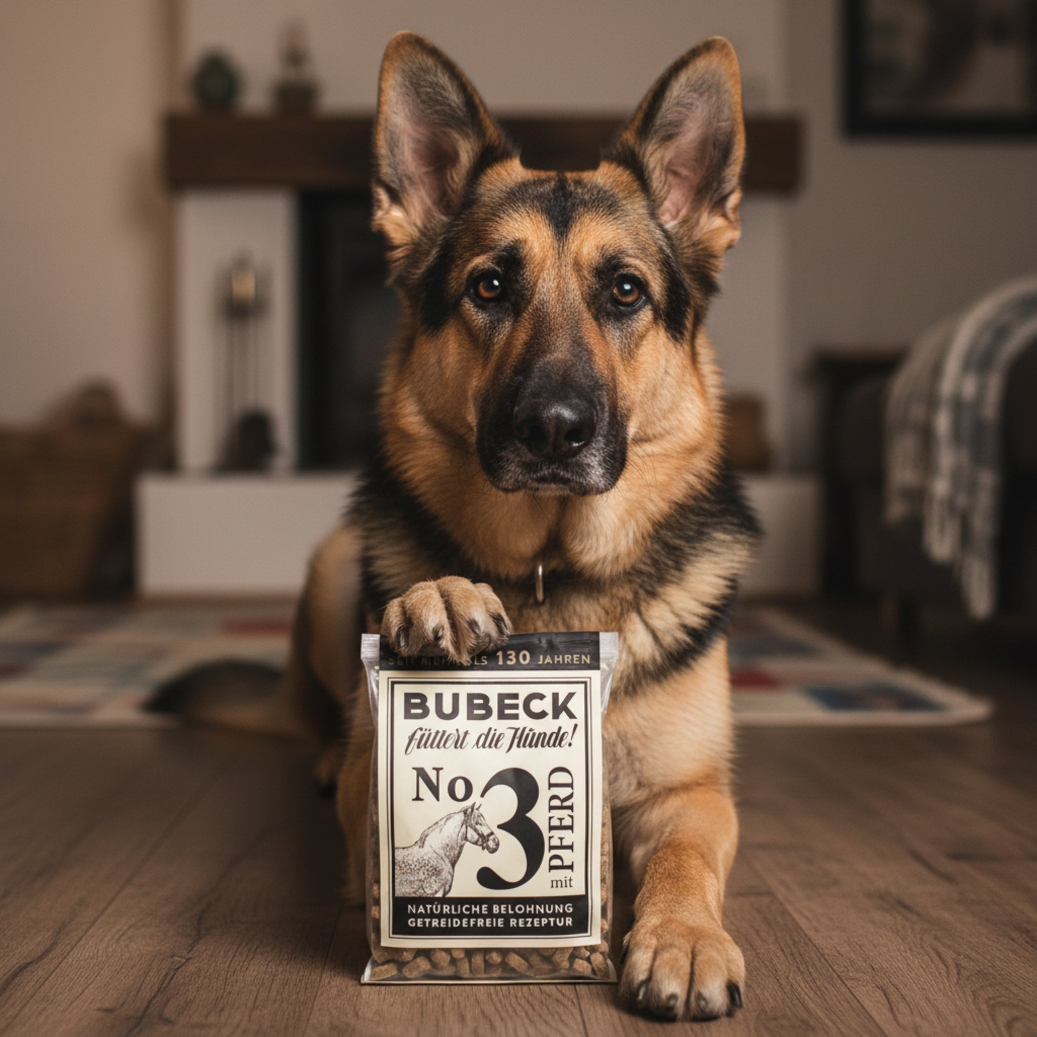 Bubeck No. 3 mit Pferdefleisch – Premium Hundesnack getreidefrei für Allergiker, sensible Hunde & Futtermittelunverträglichkeiten - Woofshack